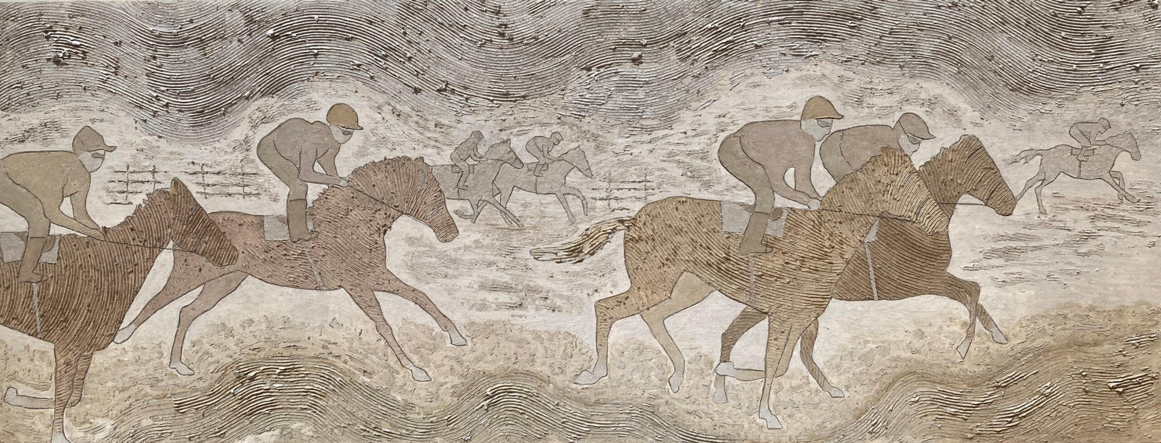 Mara Fabbro's works are on the menu in Atlantide restaurant.