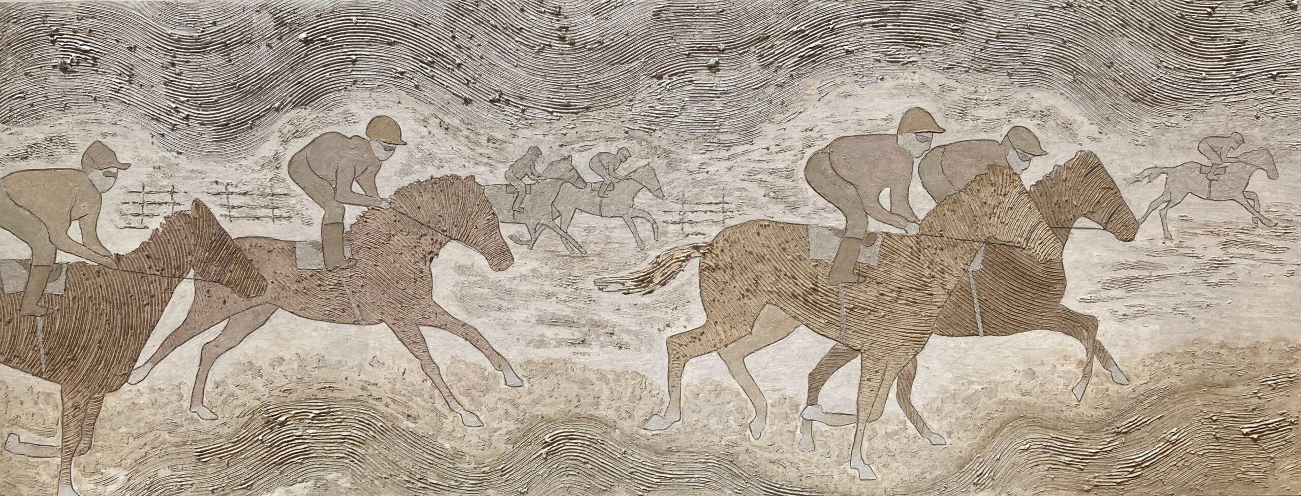 Mara Fabbro's works are on the menu in Atlantide restaurant.