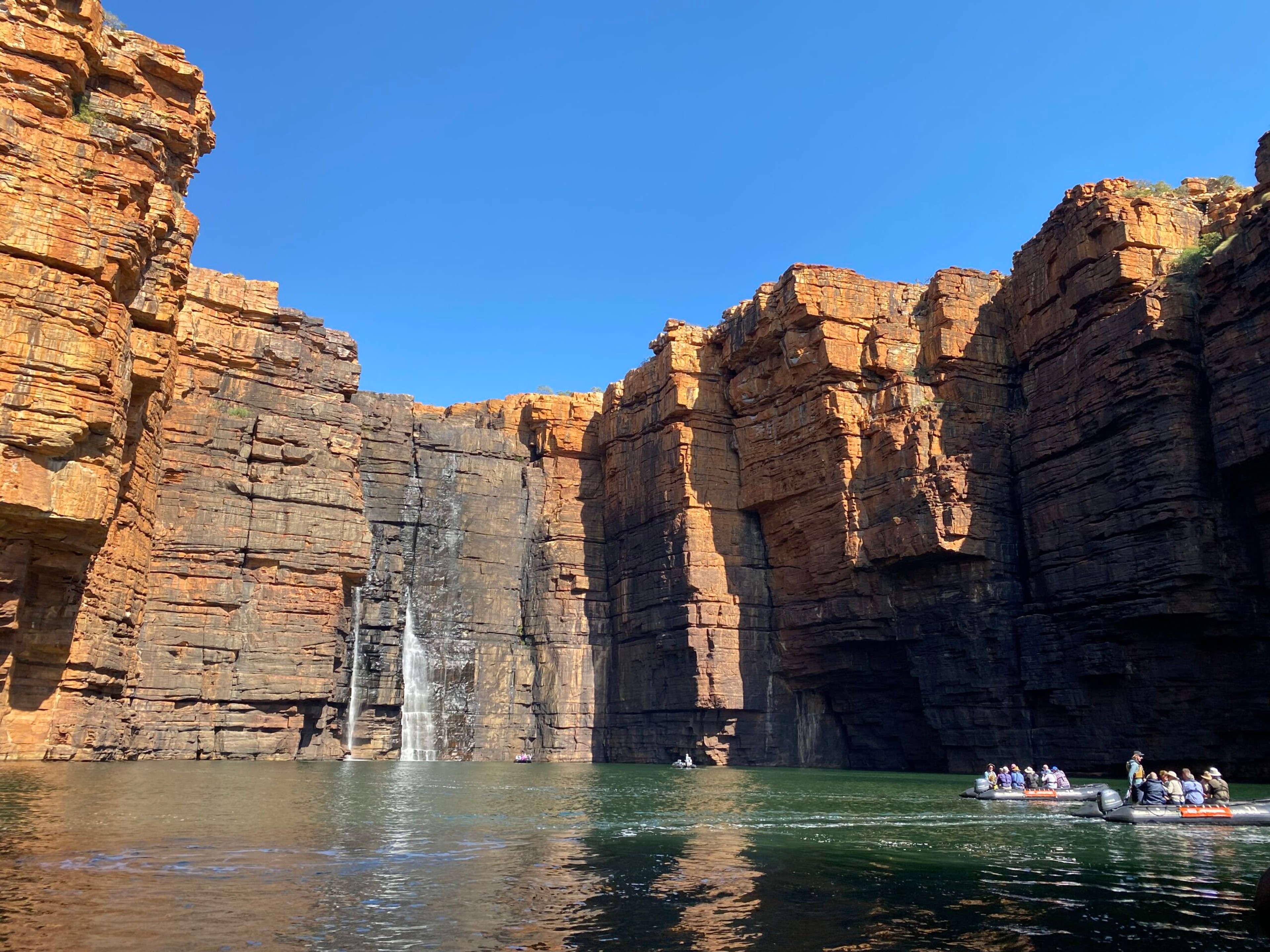 King George Falls in Western Australia, the Kimberley./Photo by Jane Wooldridge for Silversea