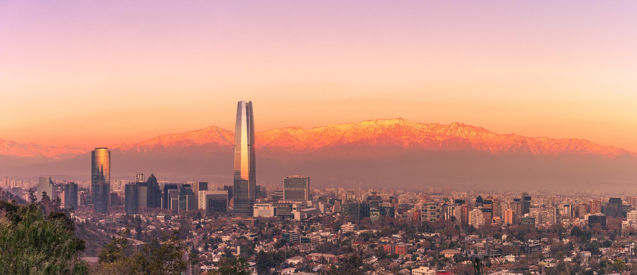 Chile's city of Santiago/Getty Images