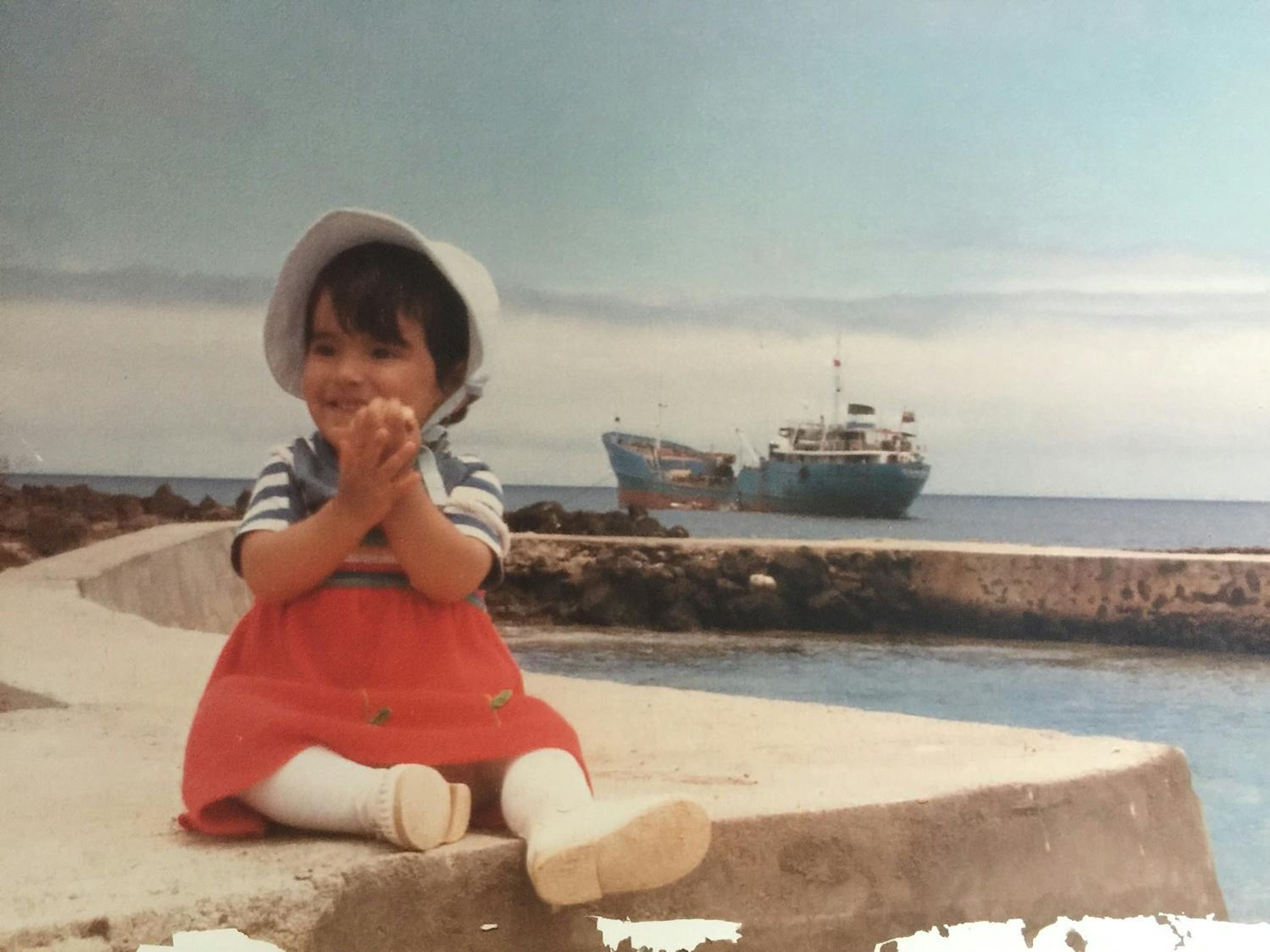 Aura first visited Floreana Island in 1984./Photo courtesy Aura Banda