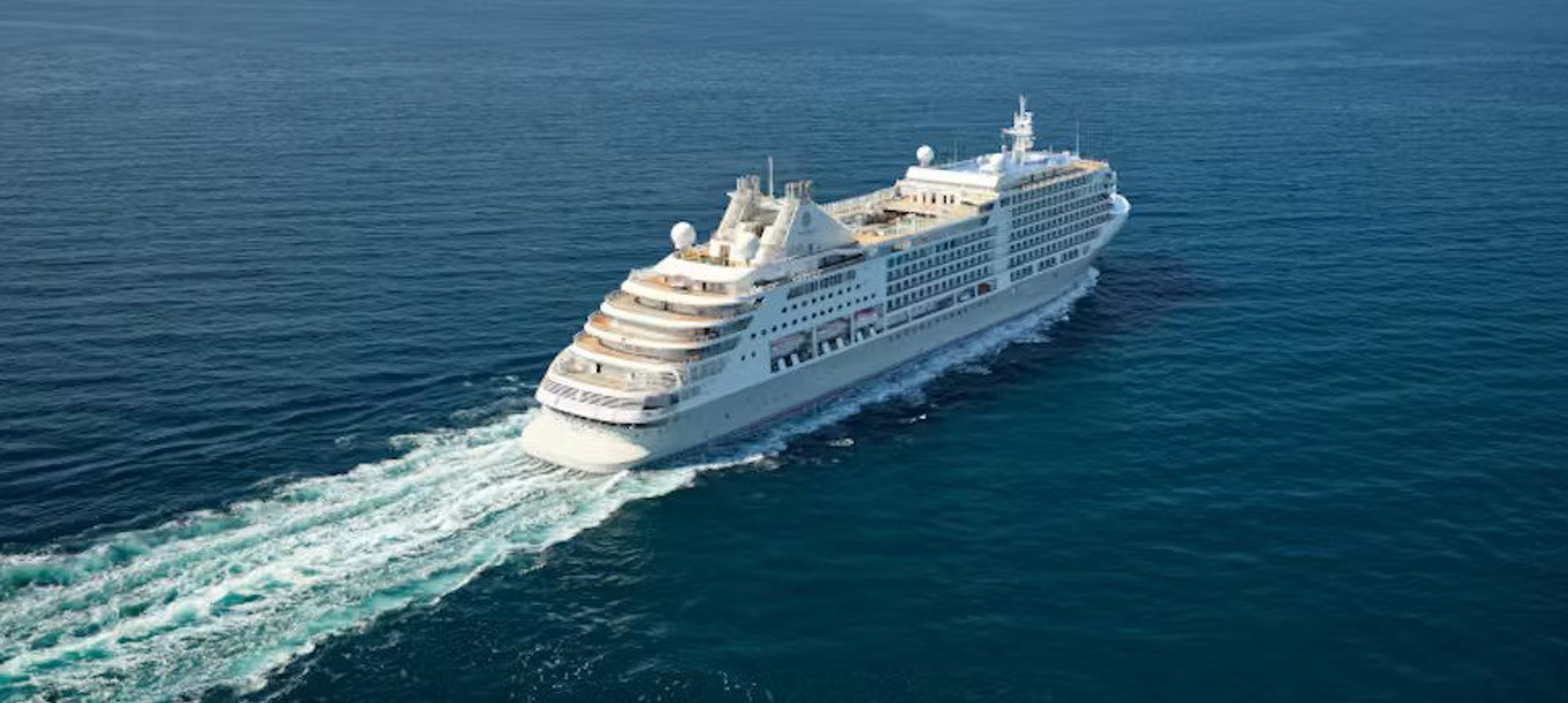 Silver Dawn is one of the smallest ships to sail world voyages/Silversea photo