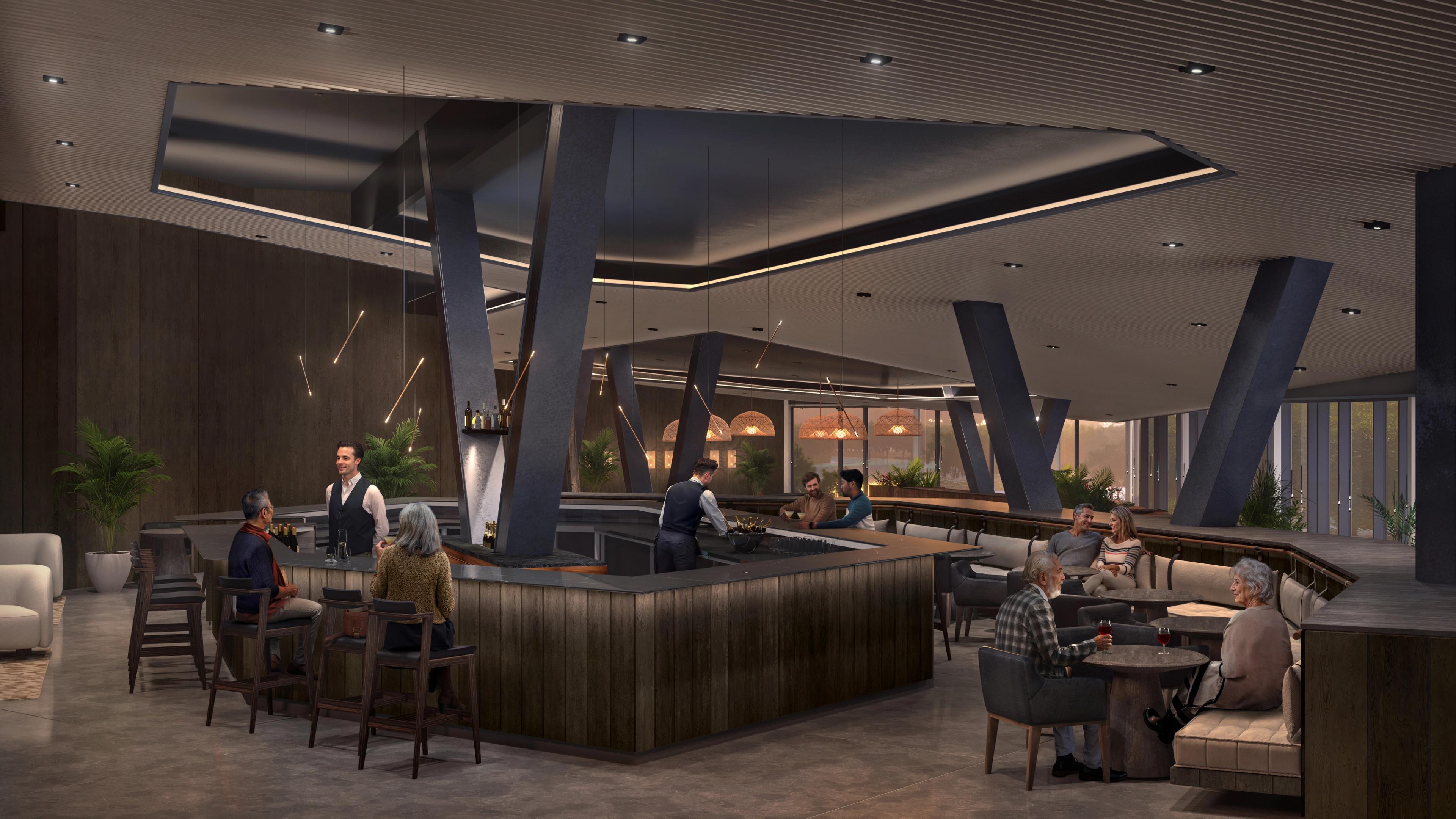 Bar Sur at The Cormorant at 55 South/Images are intended as general reference. Features, materials, finishes and layout may be different than shown.