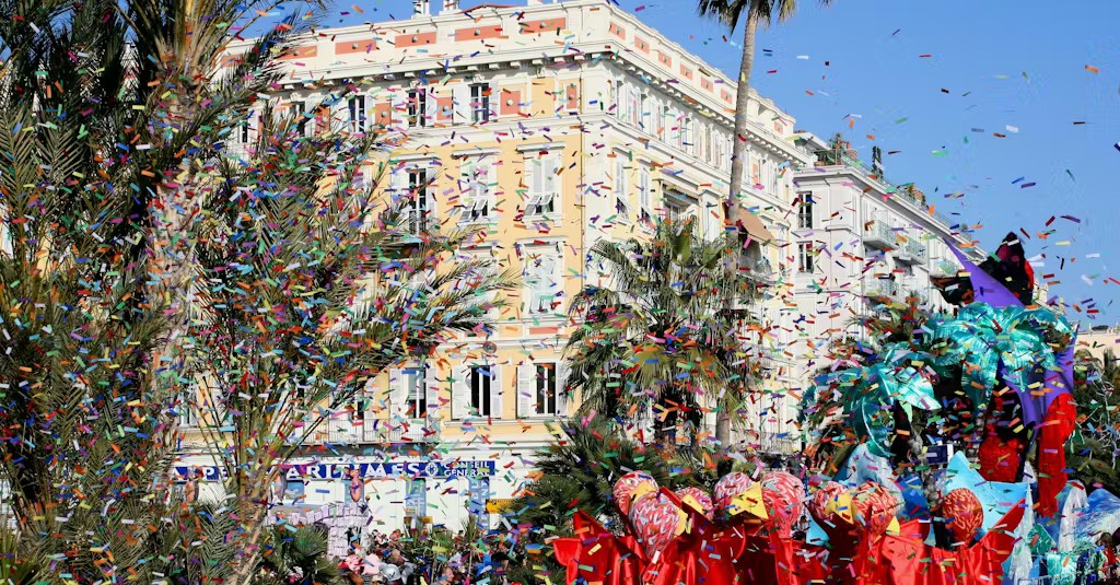 Carnival on the French Riviera, in Nice