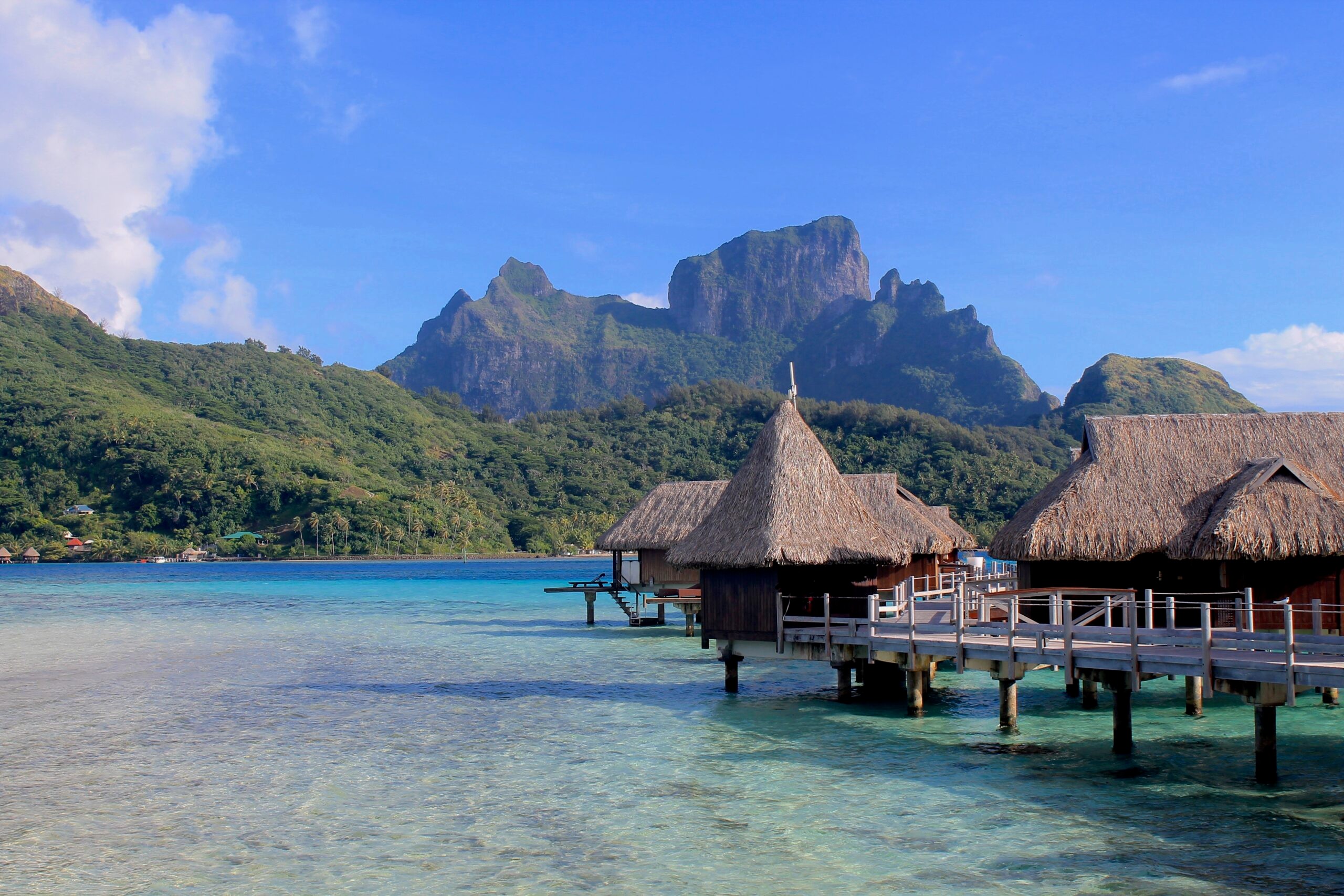 Bora Bora is known for its overwater bungalows./Doug Wallace for Silversea