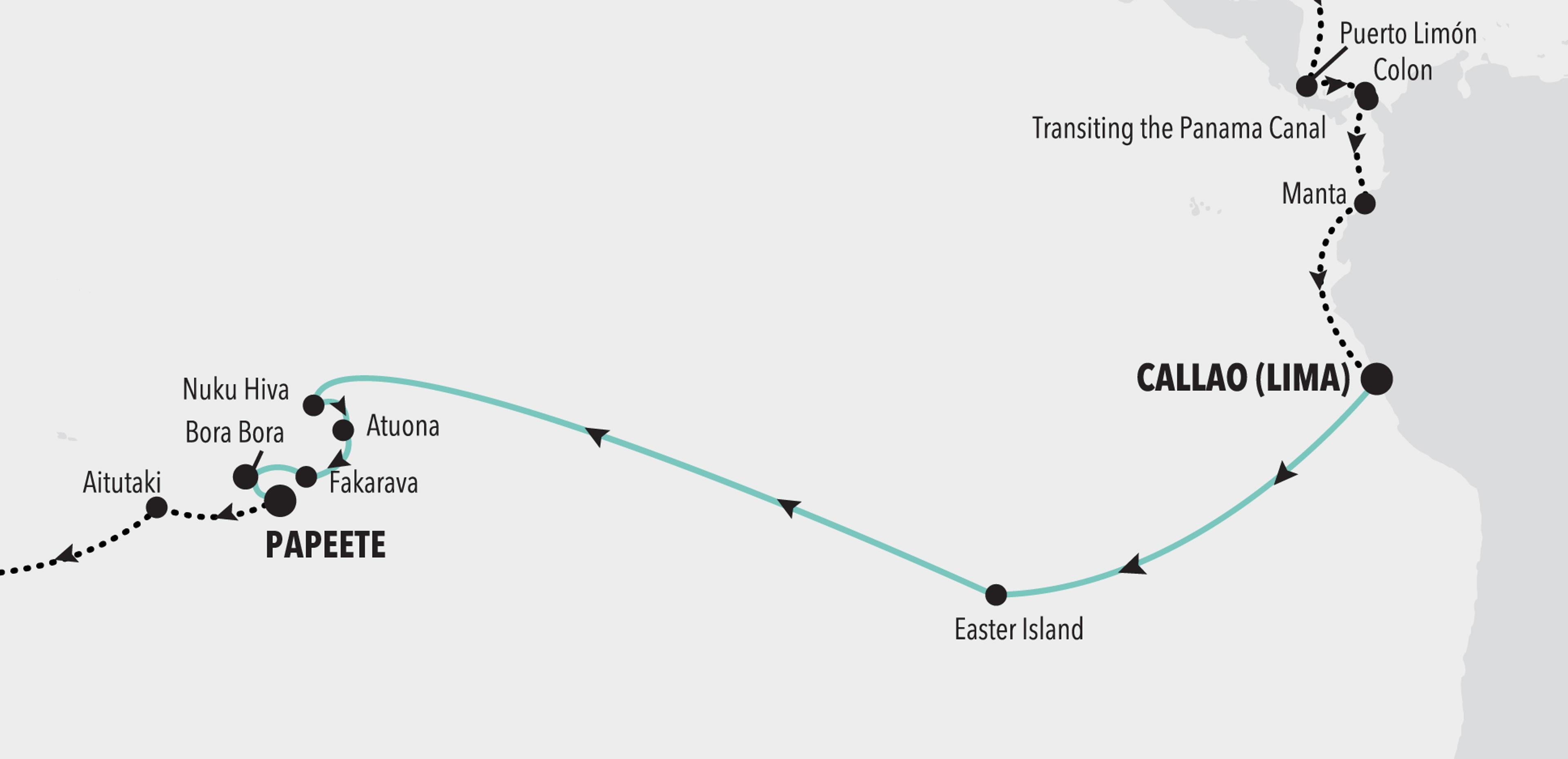 "The Curious and the Sea," Silversea's World Cruise 2026, ventures from South America to French Polynesia.