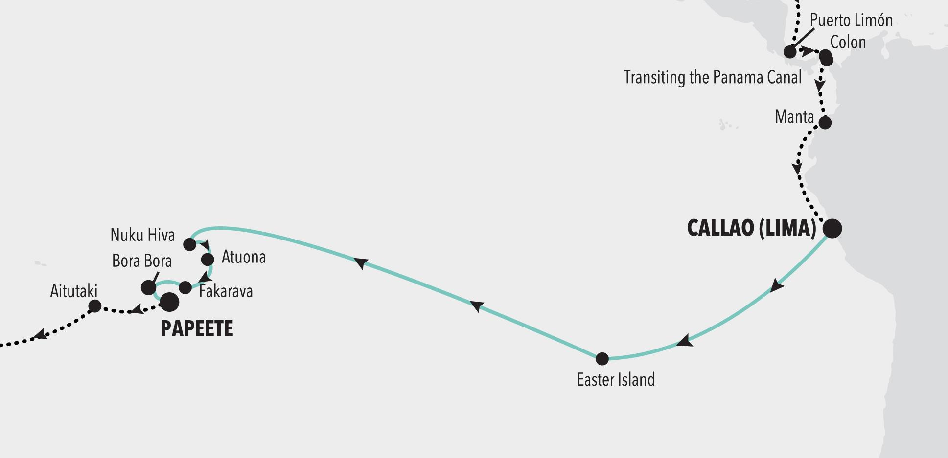 "The Curious and the Sea," Silversea's World Cruise 2026, ventures from South America to French Polynesia.