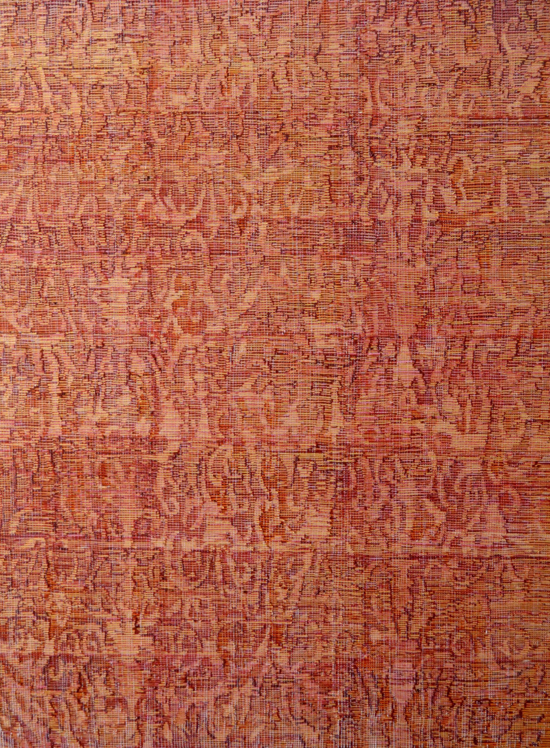 Federico Miró's work looks like a tapestry. It is not.