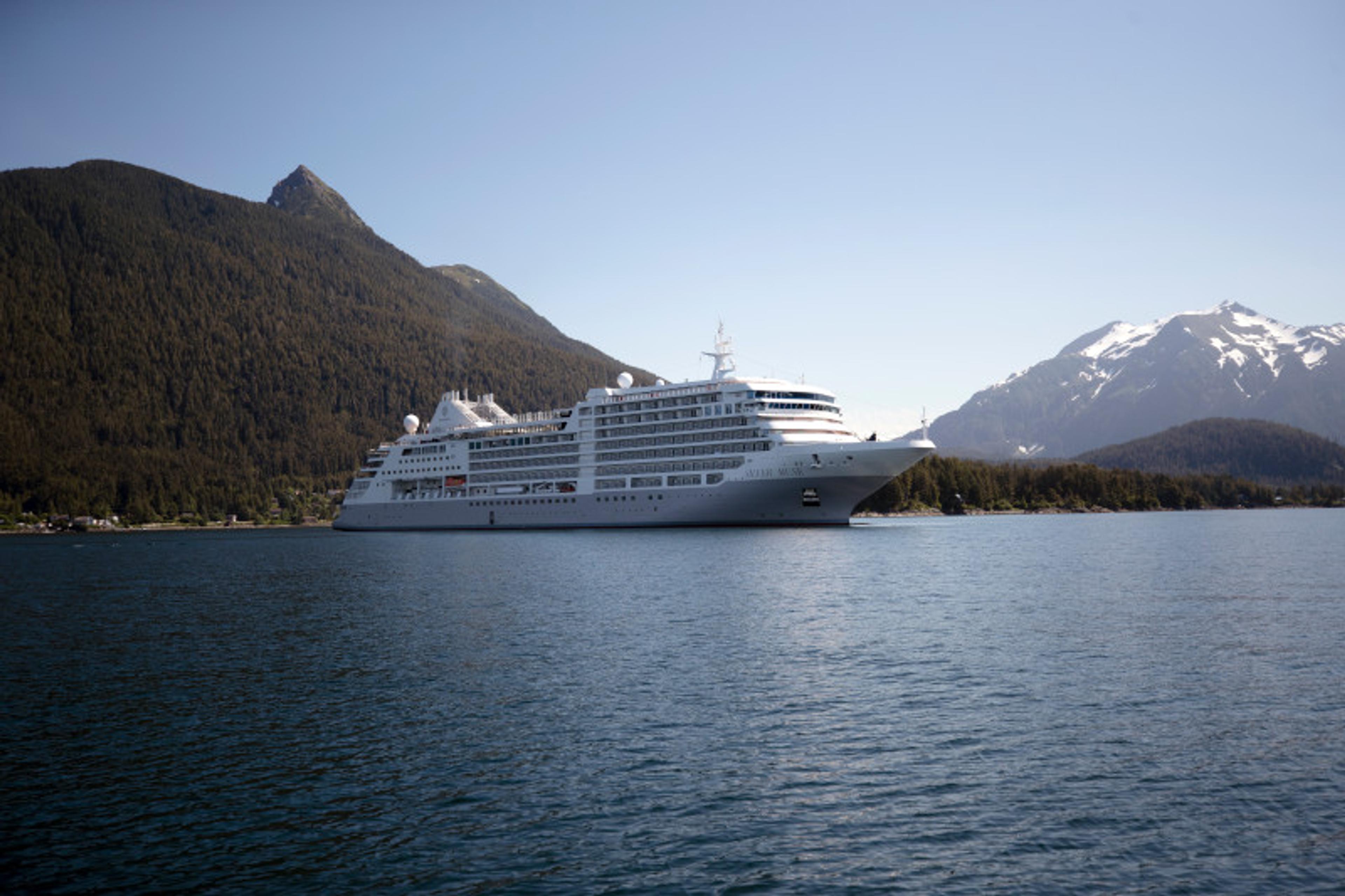 Silver Muse, in Alaska, was the setting for unforgettable family memories for David Ellis./Silversea Photo