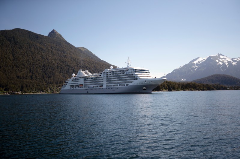 Silver Muse, in Alaska, was the setting for unforgettable family memories for David Ellis./Silversea Photo