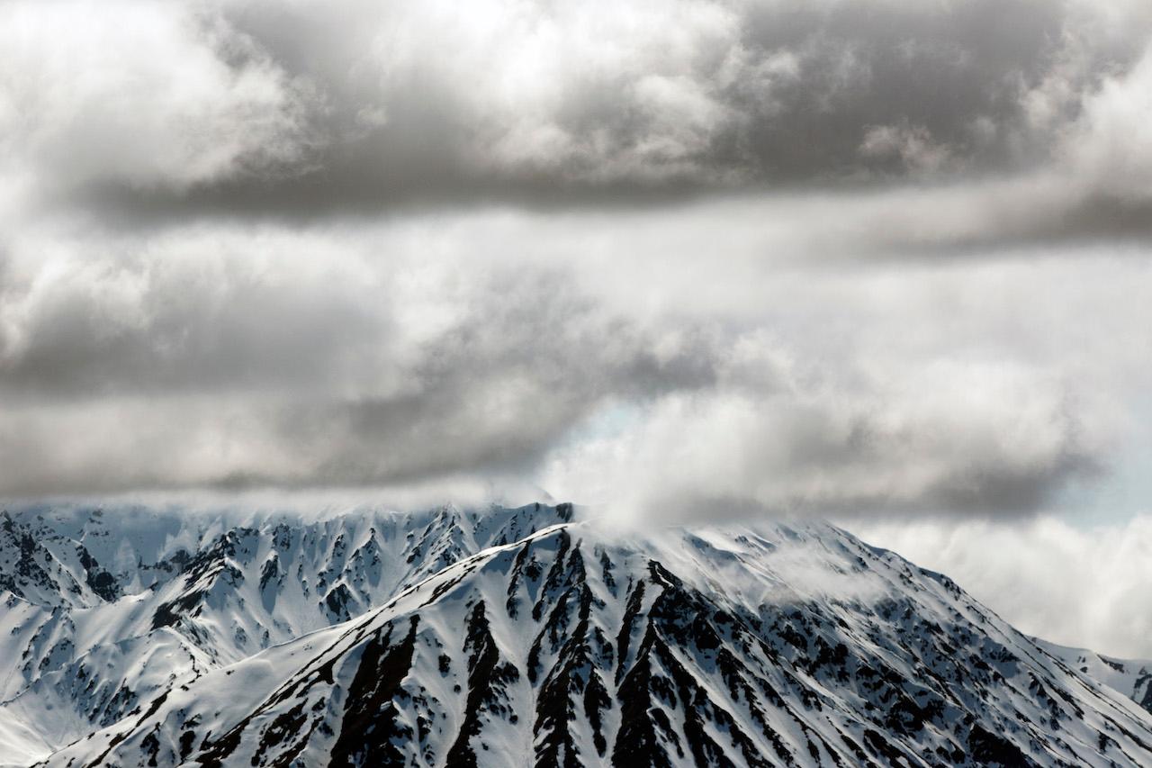 Denali's 20,310-foot-high (6,190 m) peak is often shrouded in clouds./Lucia Griggi