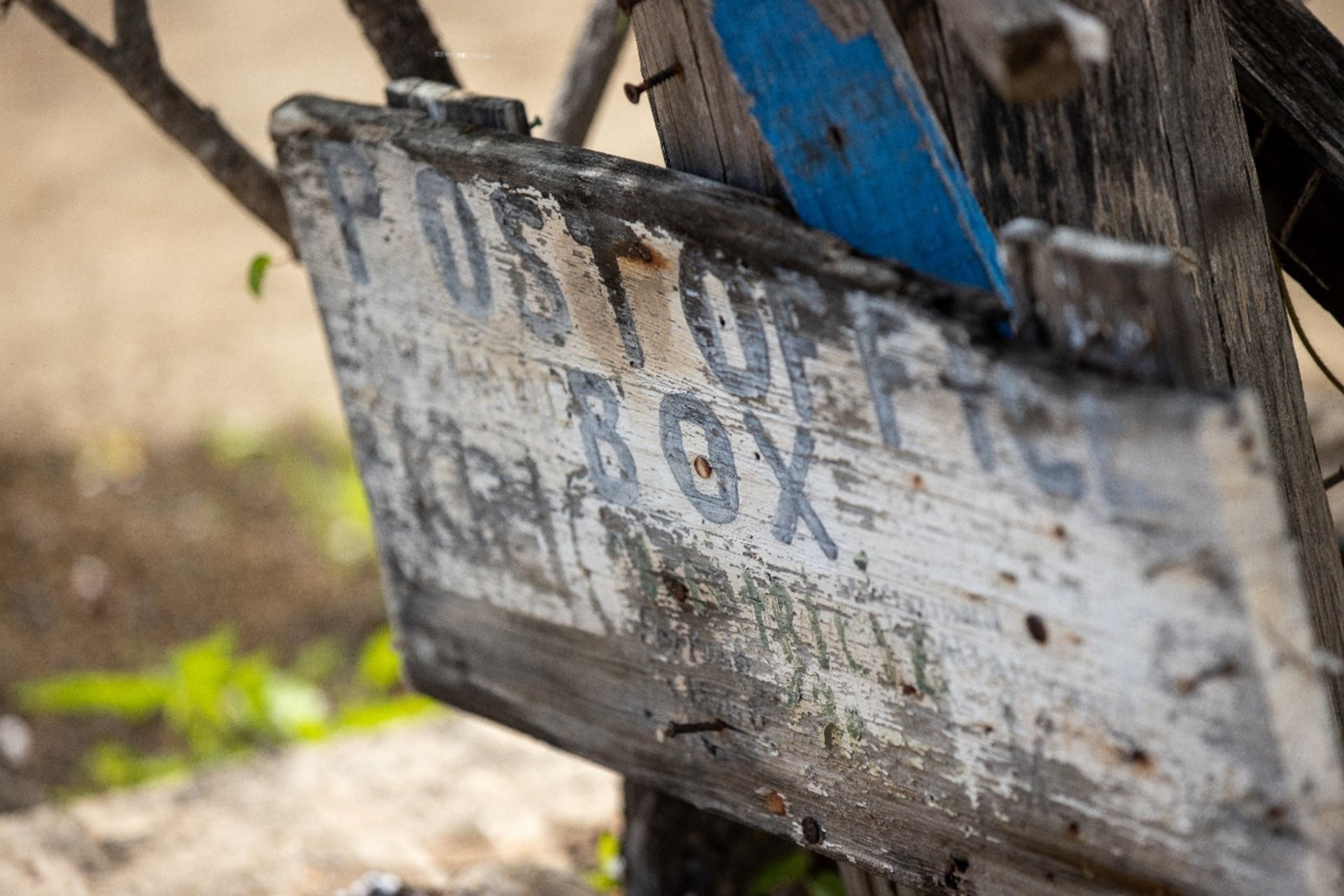 In Galápagos, the mailbox in Floreana is a special tradition. Photo by Peter Shanks.