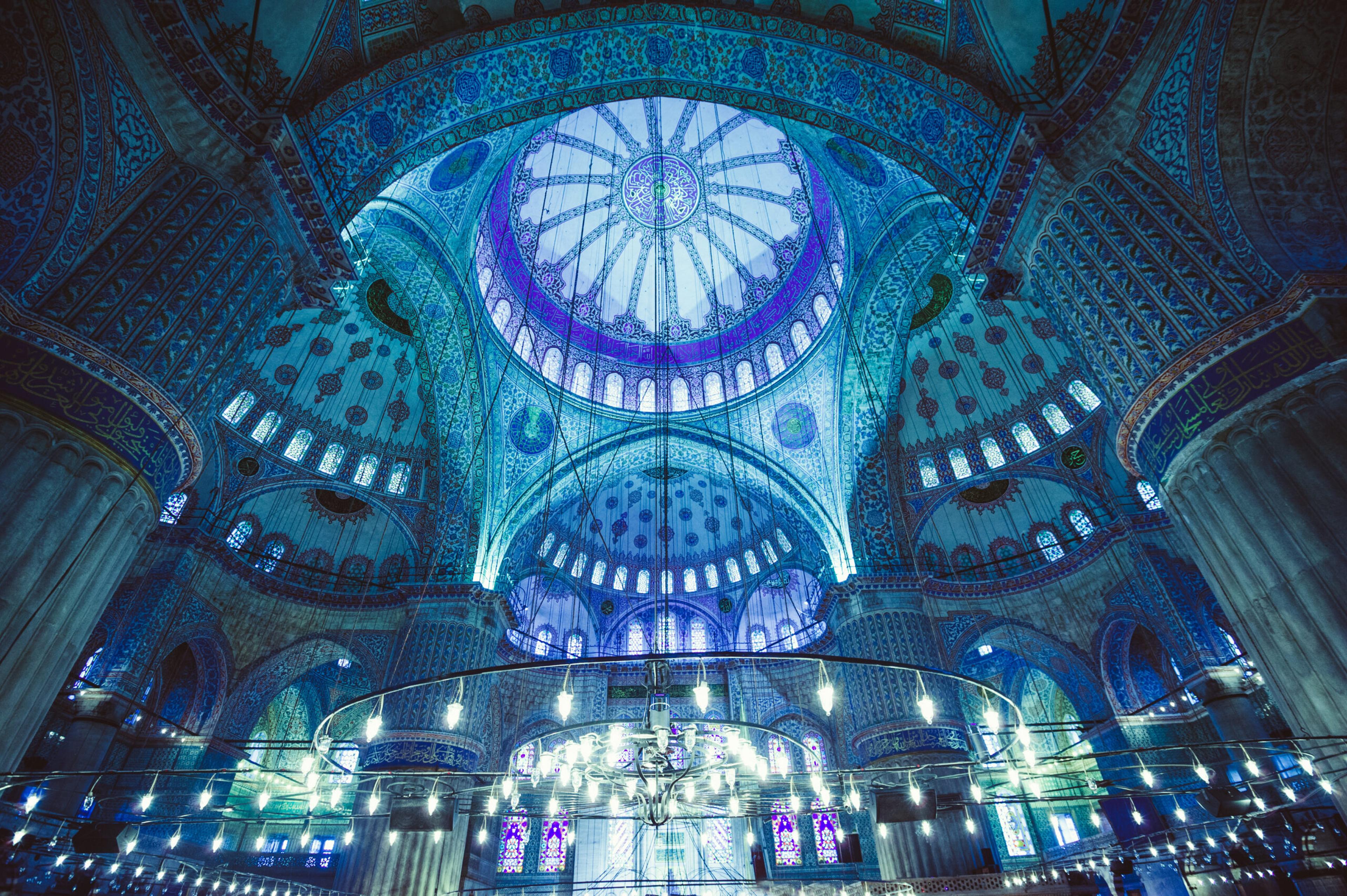 Breathtaking interior of Istanbul's Blue Mosque, one of the city's must-sees/Shutterstock