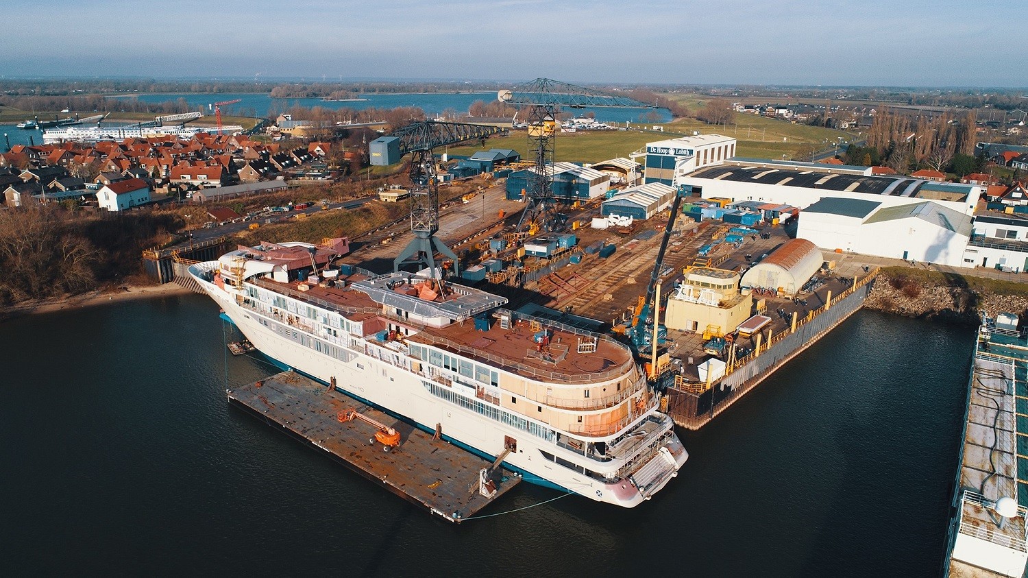 Silver Origin on January 16th, 2020/De Hoop Shipyard