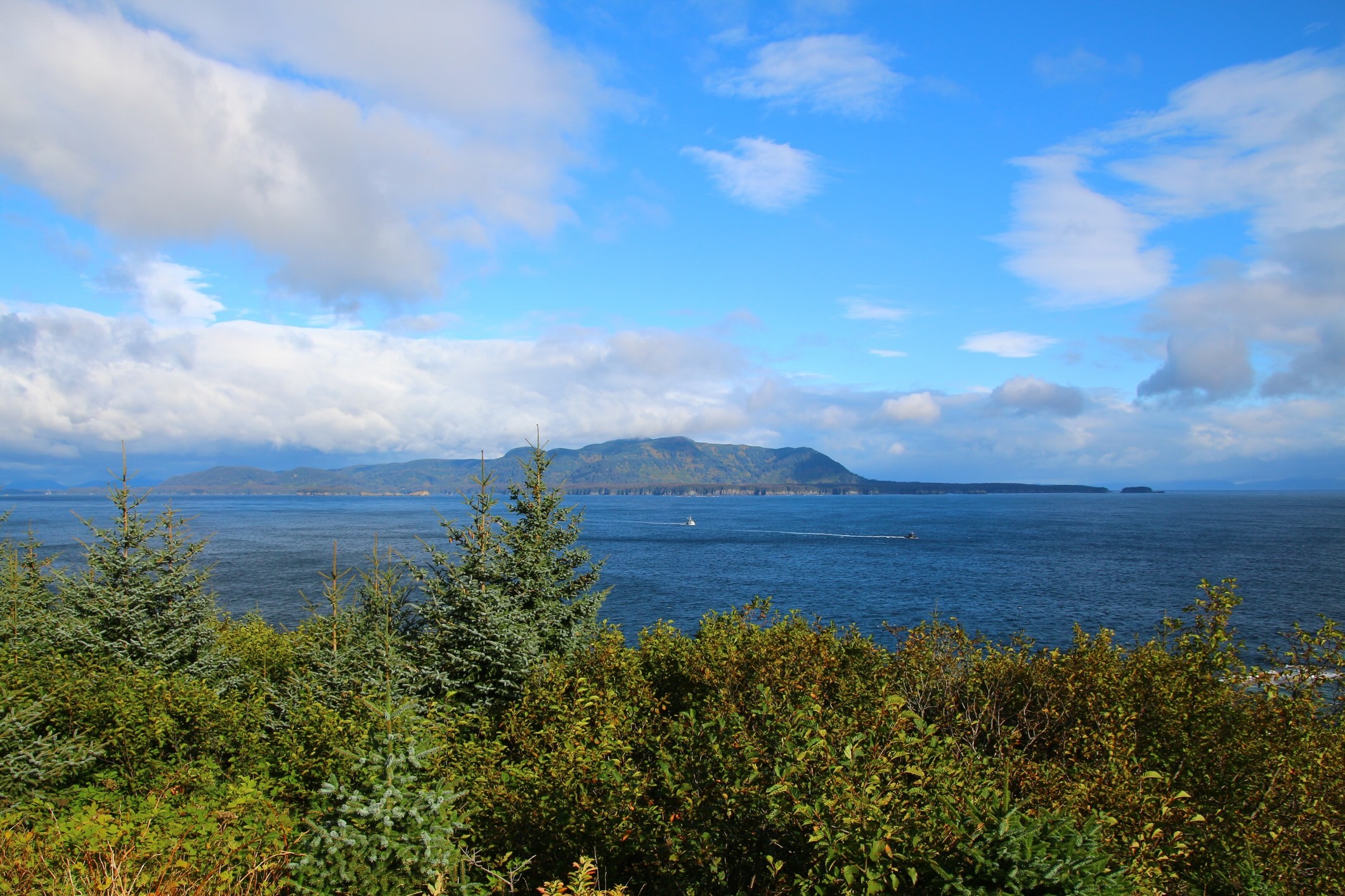 Fort Abercrombie State Historical Park on Alaska's Kodiak Island./Getty Images