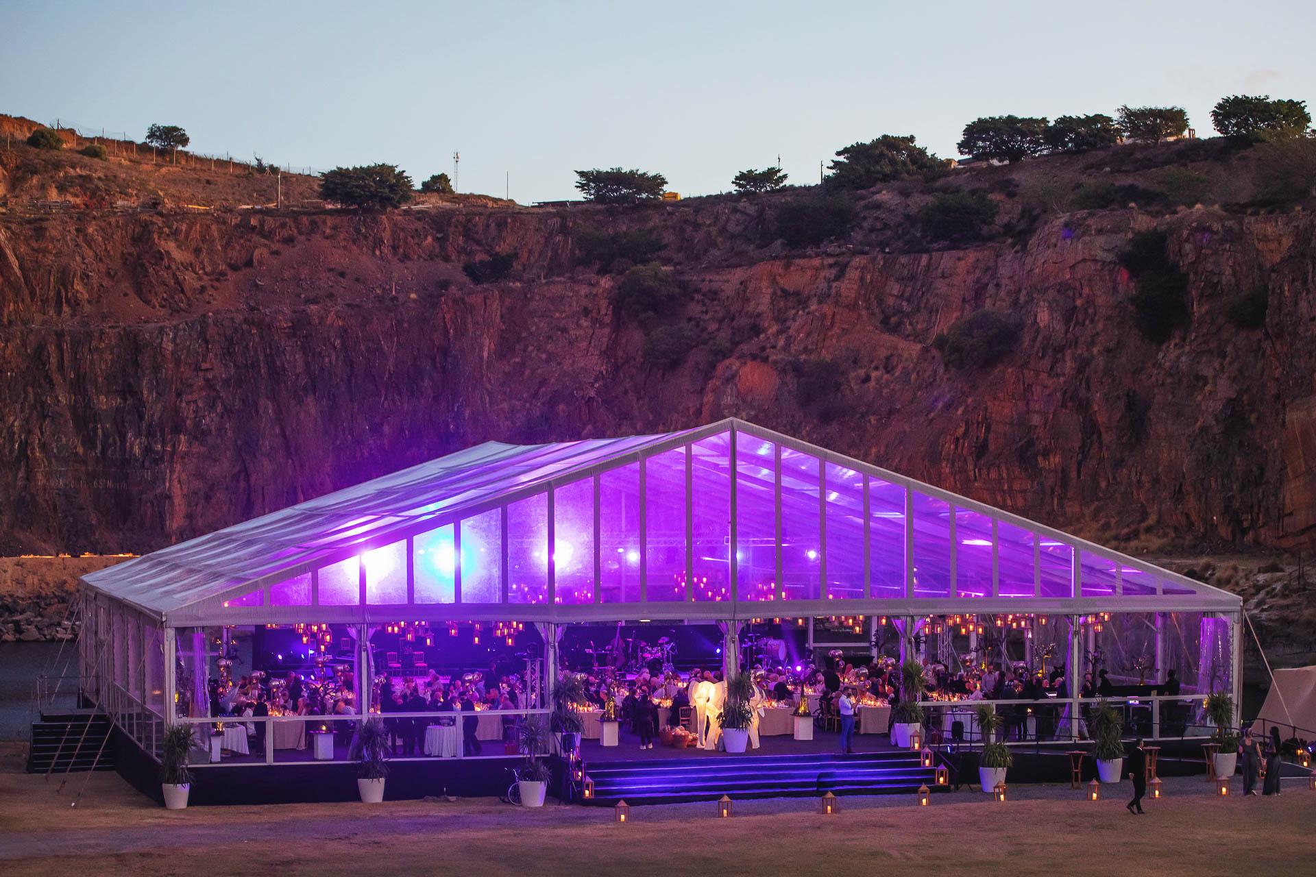 Opera at the Quarry, Silversea's bespoke world cruise event for Tale of Tales 2022