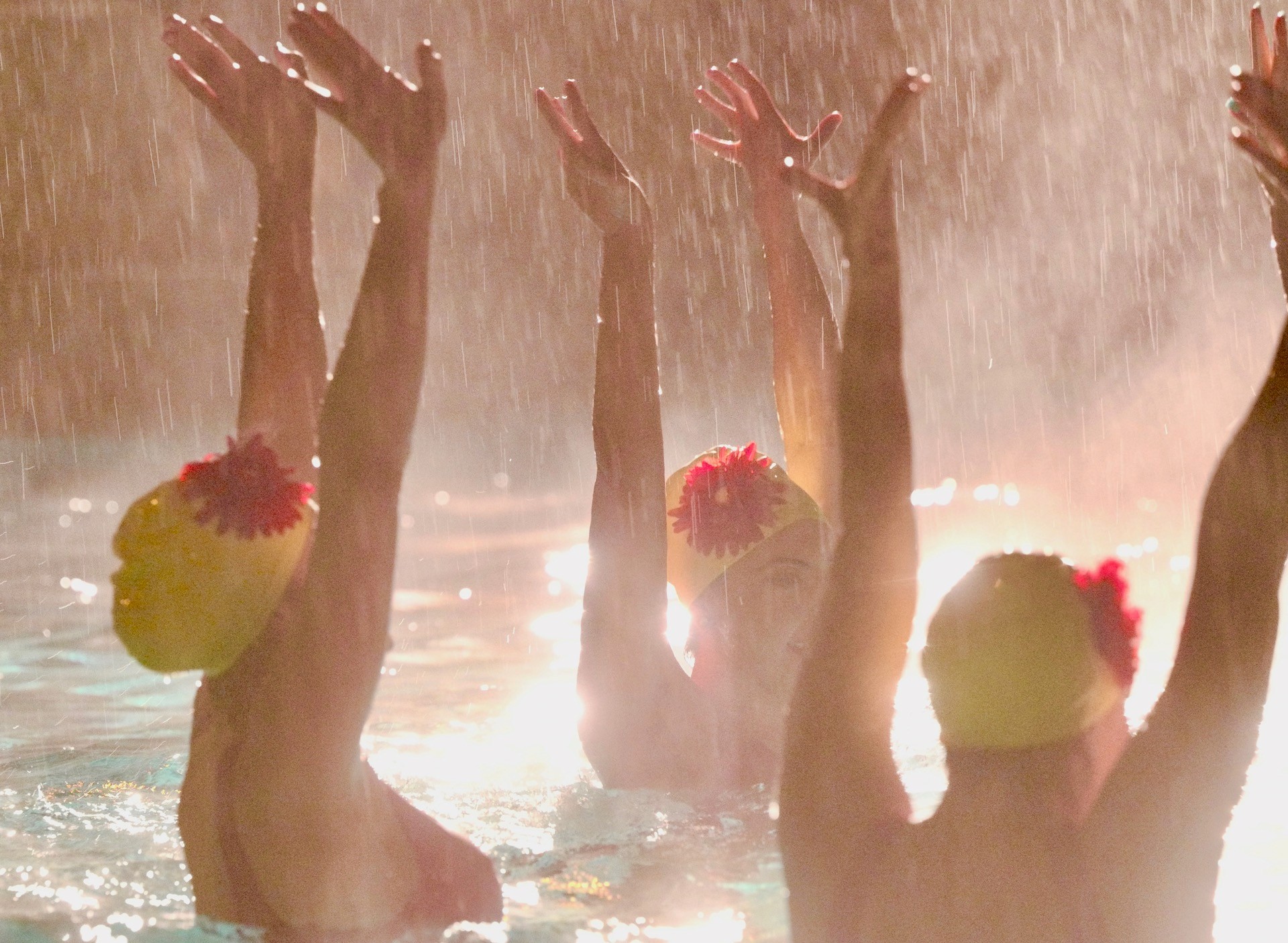 Synchronized swimming event in the Biltmore Hotel in Coral Gables, Fla./Silversea photo