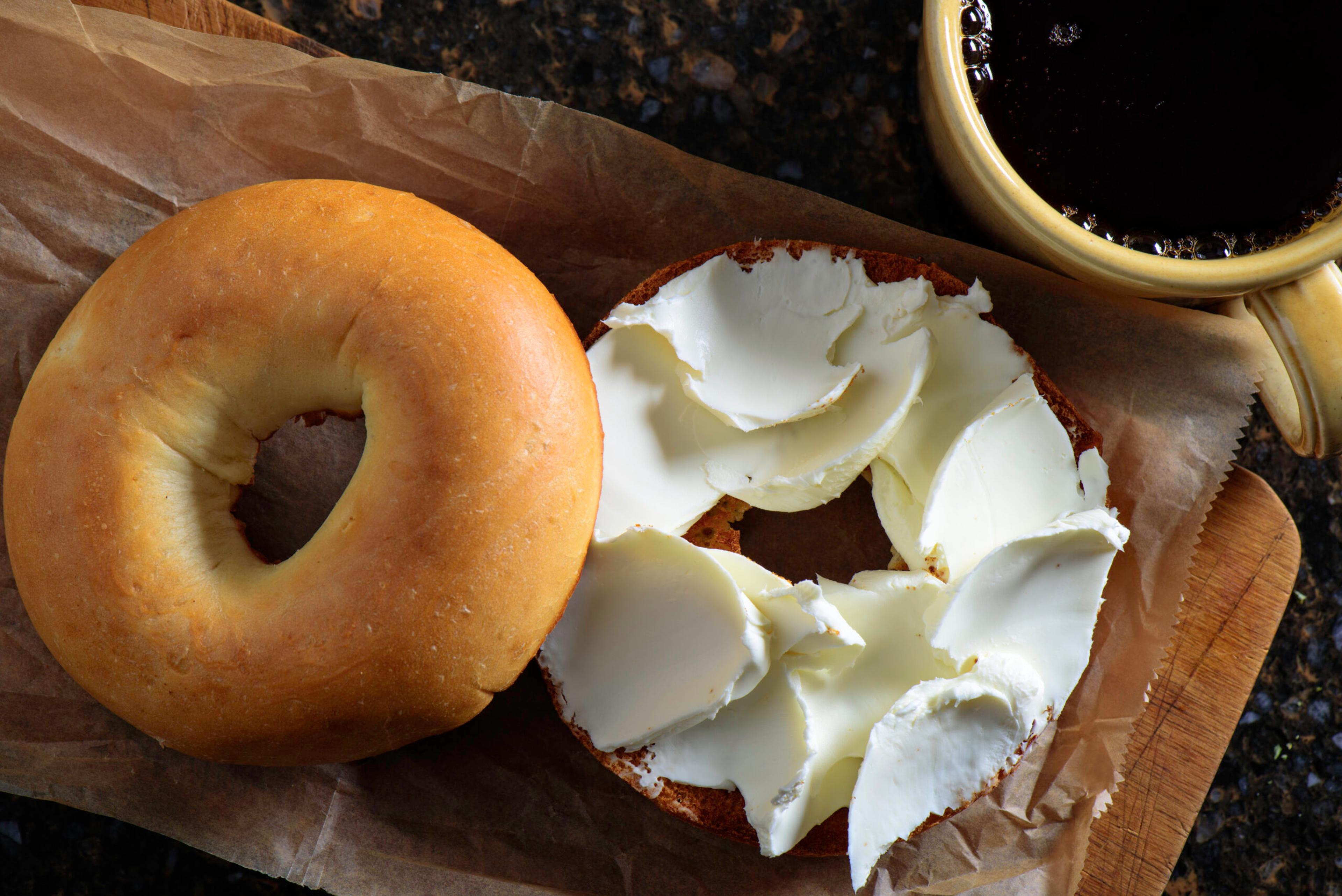 Grab a bagel or a dog or a doughnut and a drink and celebrate autumn with a picnic in a New York park./Getty images