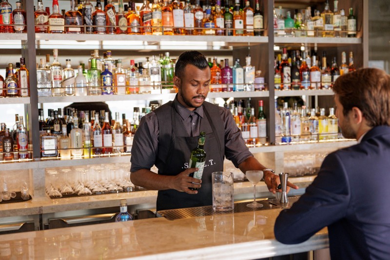 S.A.L.T. Bar on Silver Nova and Silver Ray has been expanded due to the popularity of the venue on Silver Dawn and Silver Moon./Silversea