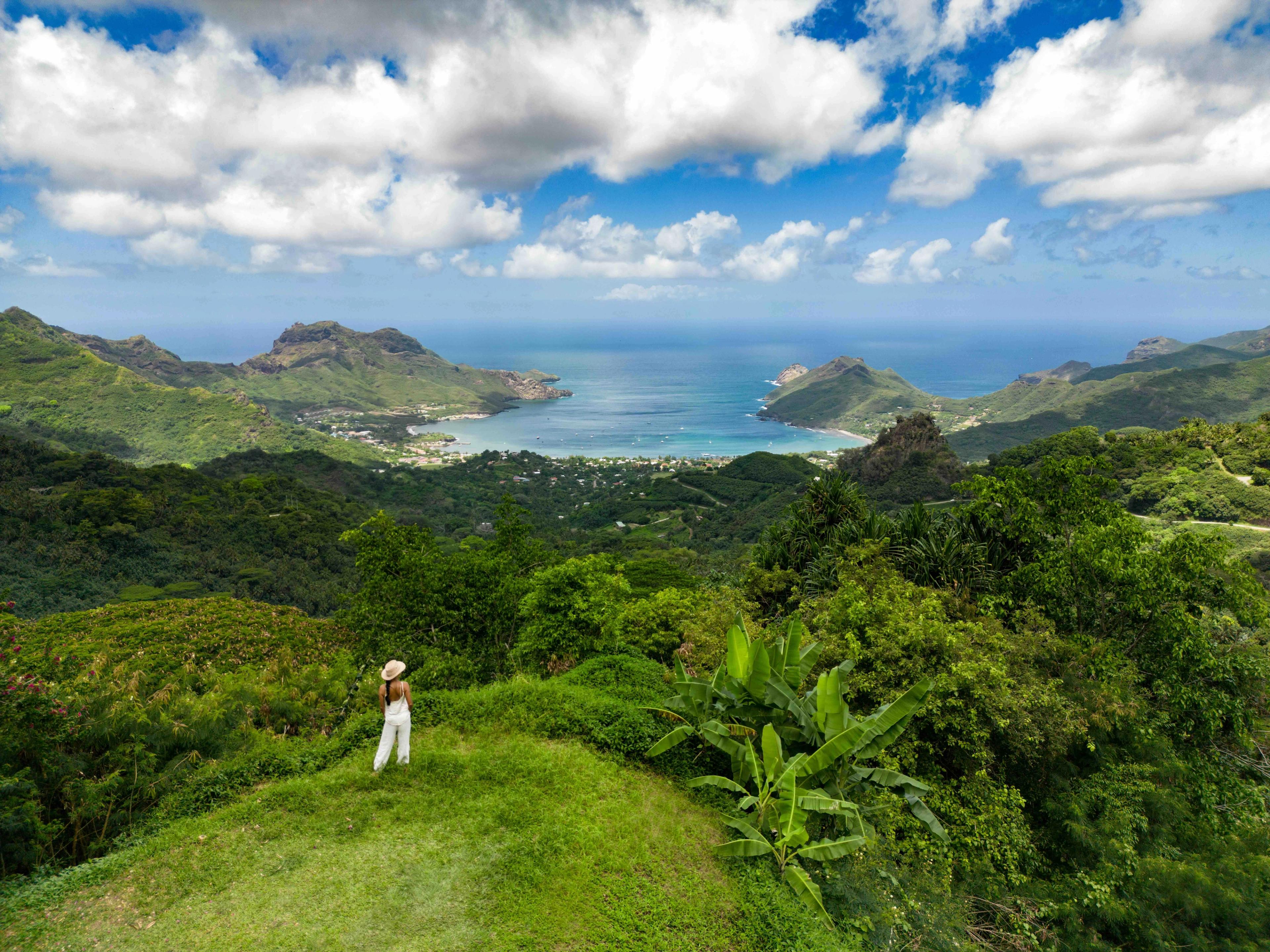 Nuka Hiva, one of the most remote islands in French Polynesia's Marquesas.