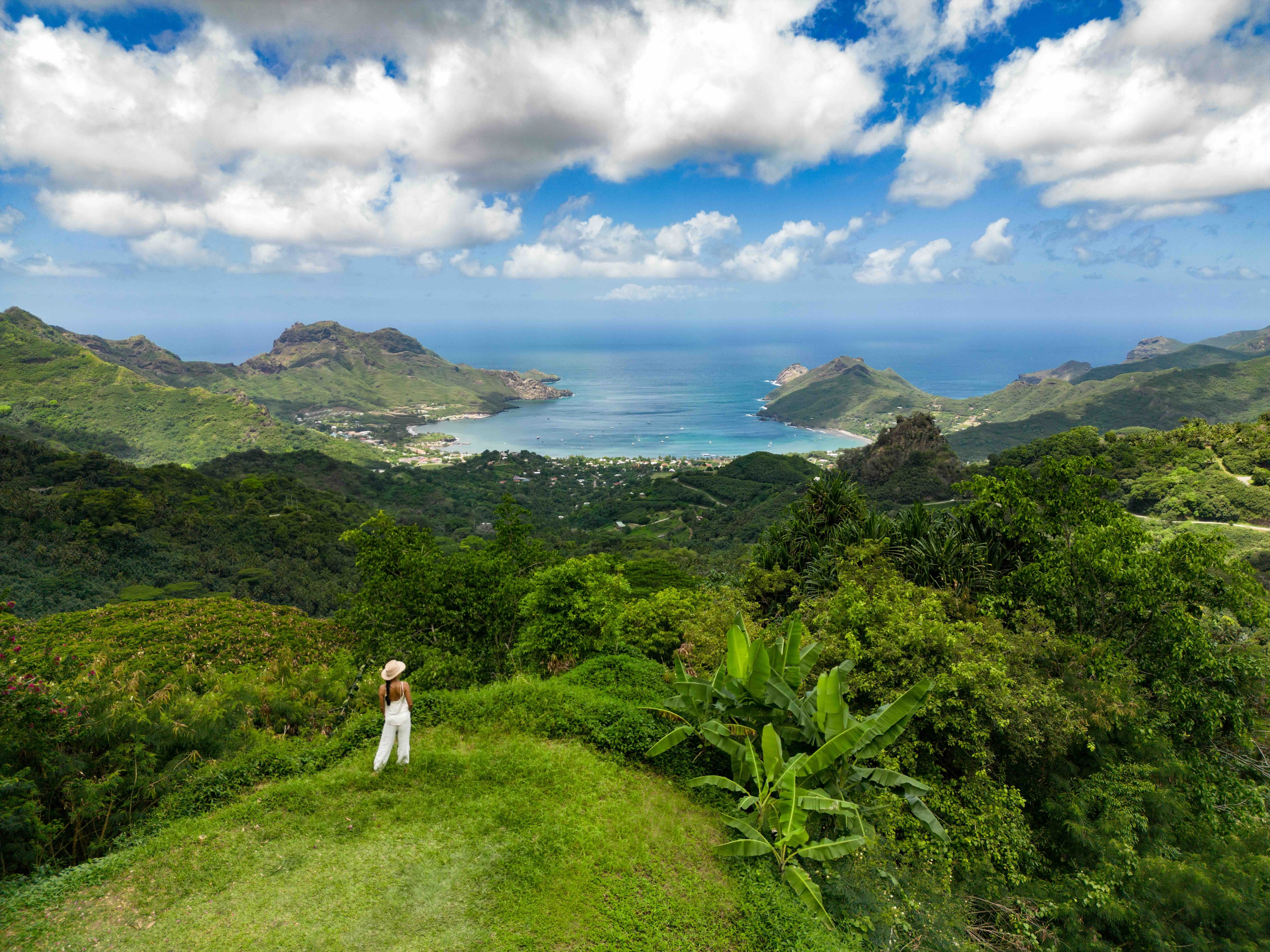 Nuka Hiva, one of the most remote islands in French Polynesia's Marquesas.