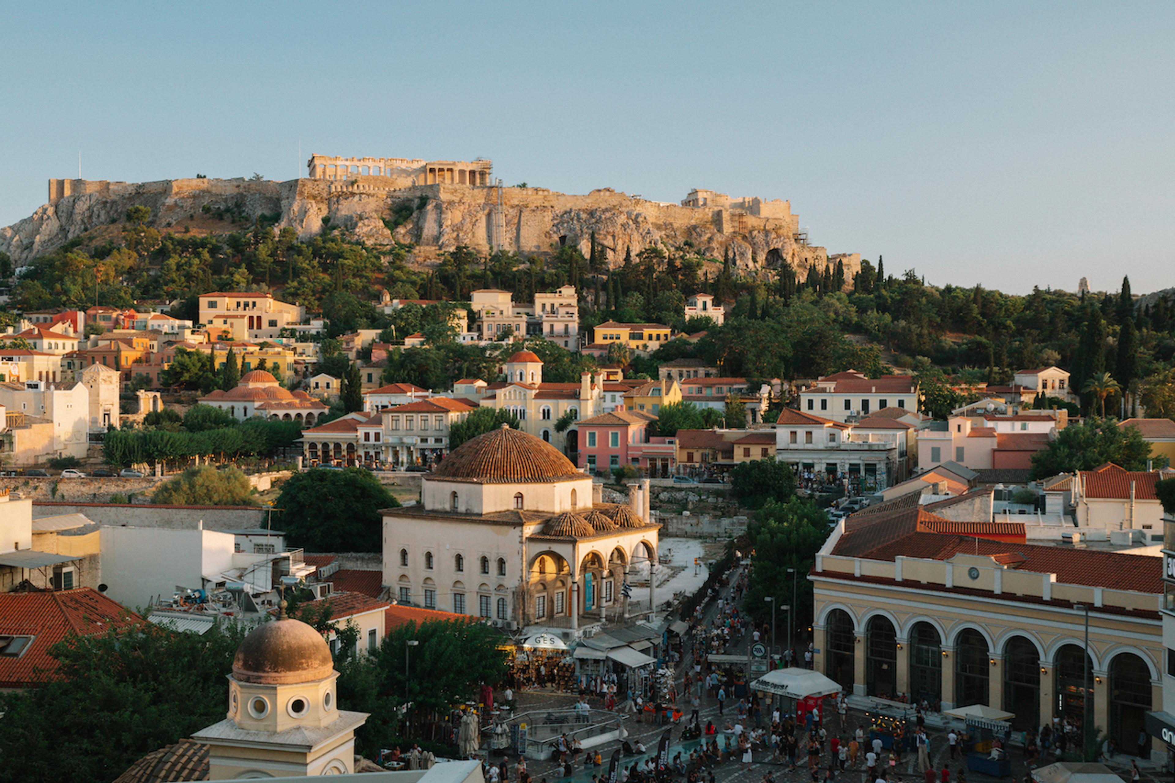 Vivid Monastiraki Square in Athens./Denis Elterman