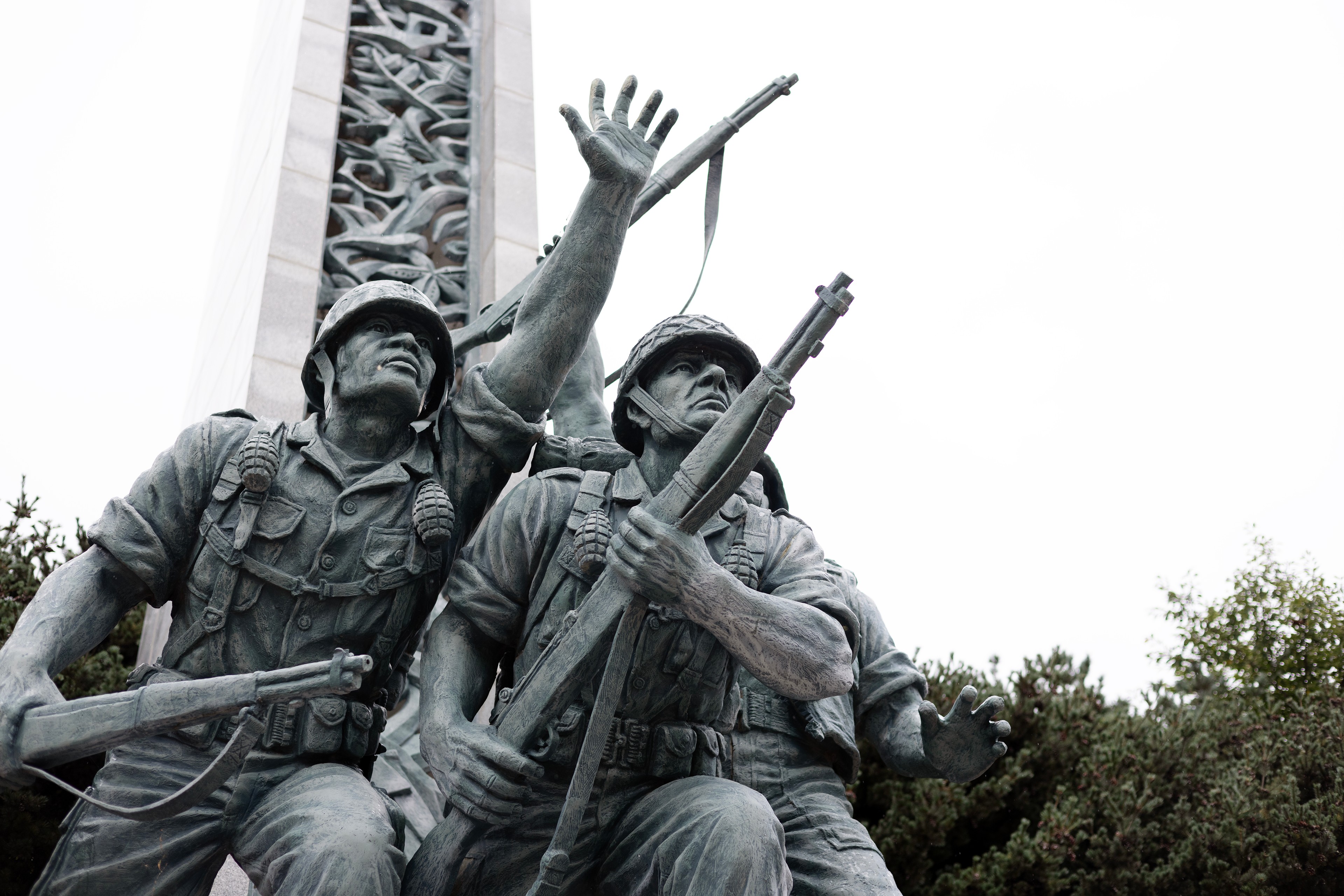 The Memorial Hall for Incheon Landing Operation commemorates U.S. General Douglas MacArthur's successful landing during the Korean War.