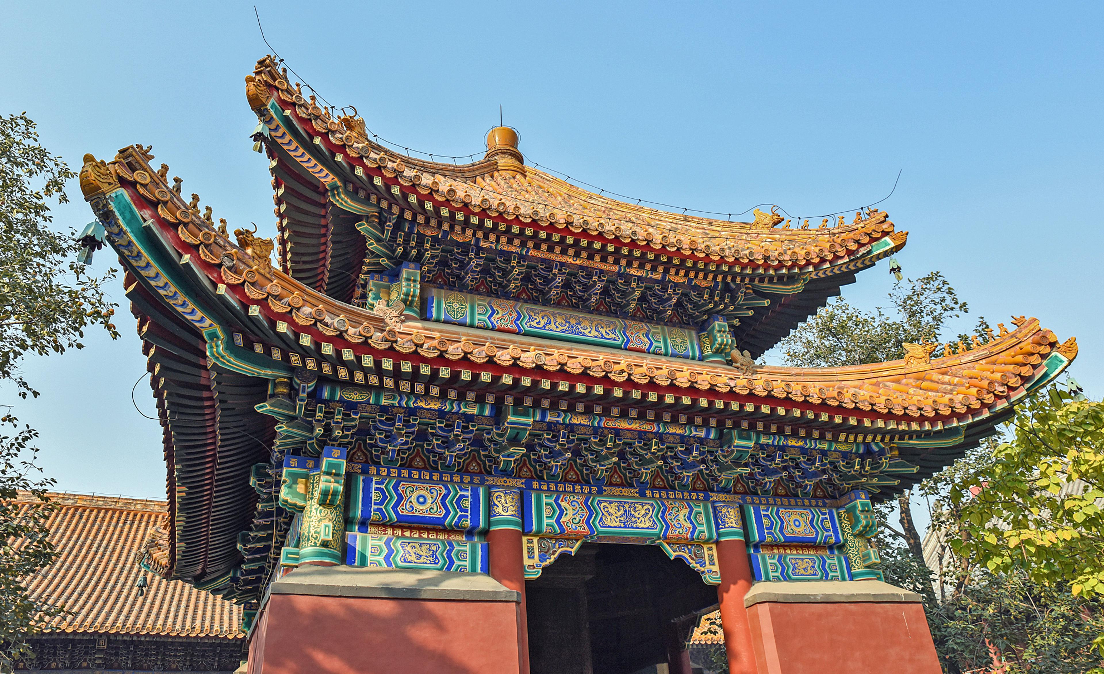 Lama Temple, in the heart of Beijing, was built in the late 1600s./Photo by Ronan O'Connell for Silversea