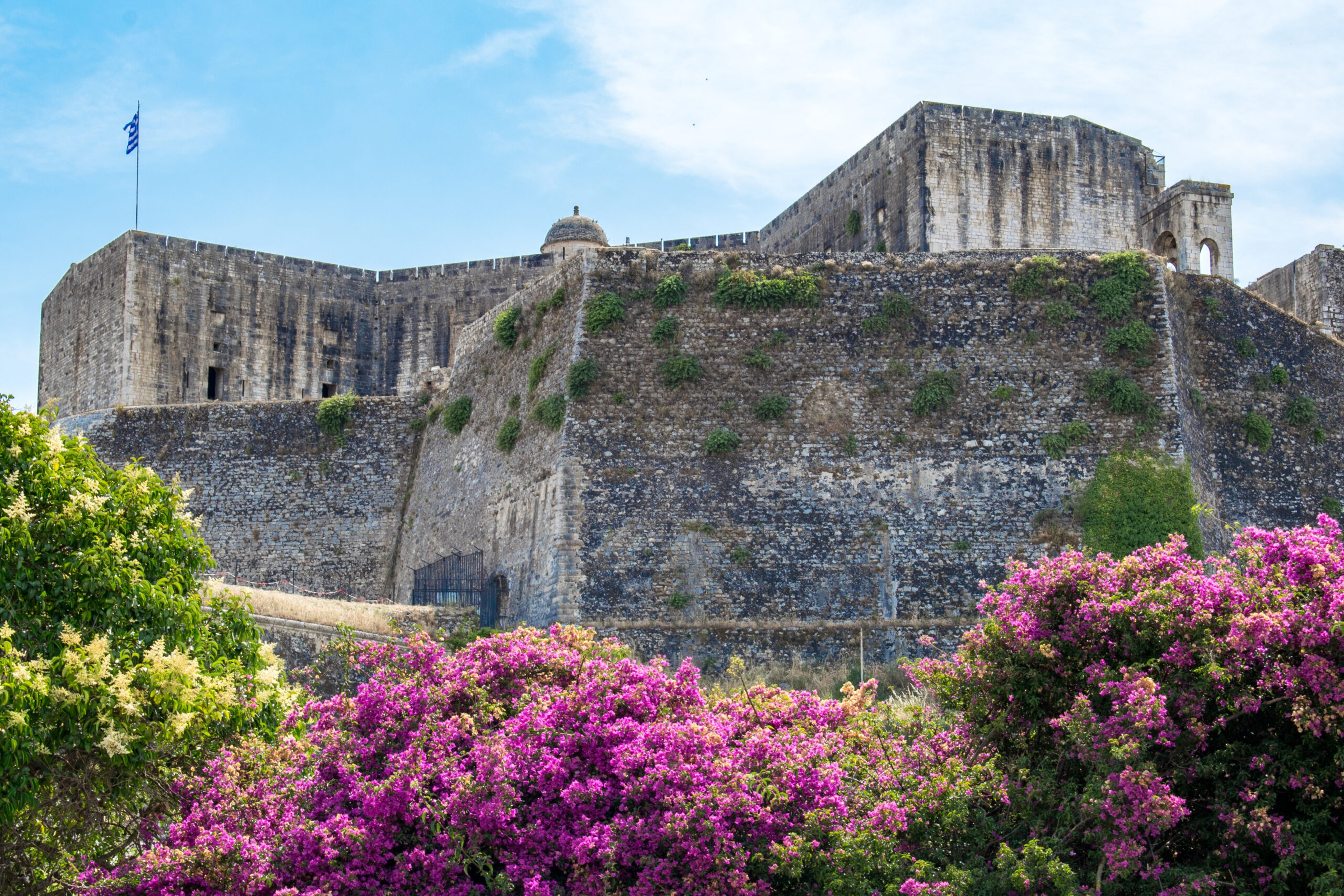 The New Venetian Fortress of Corfu./Shutterstock
