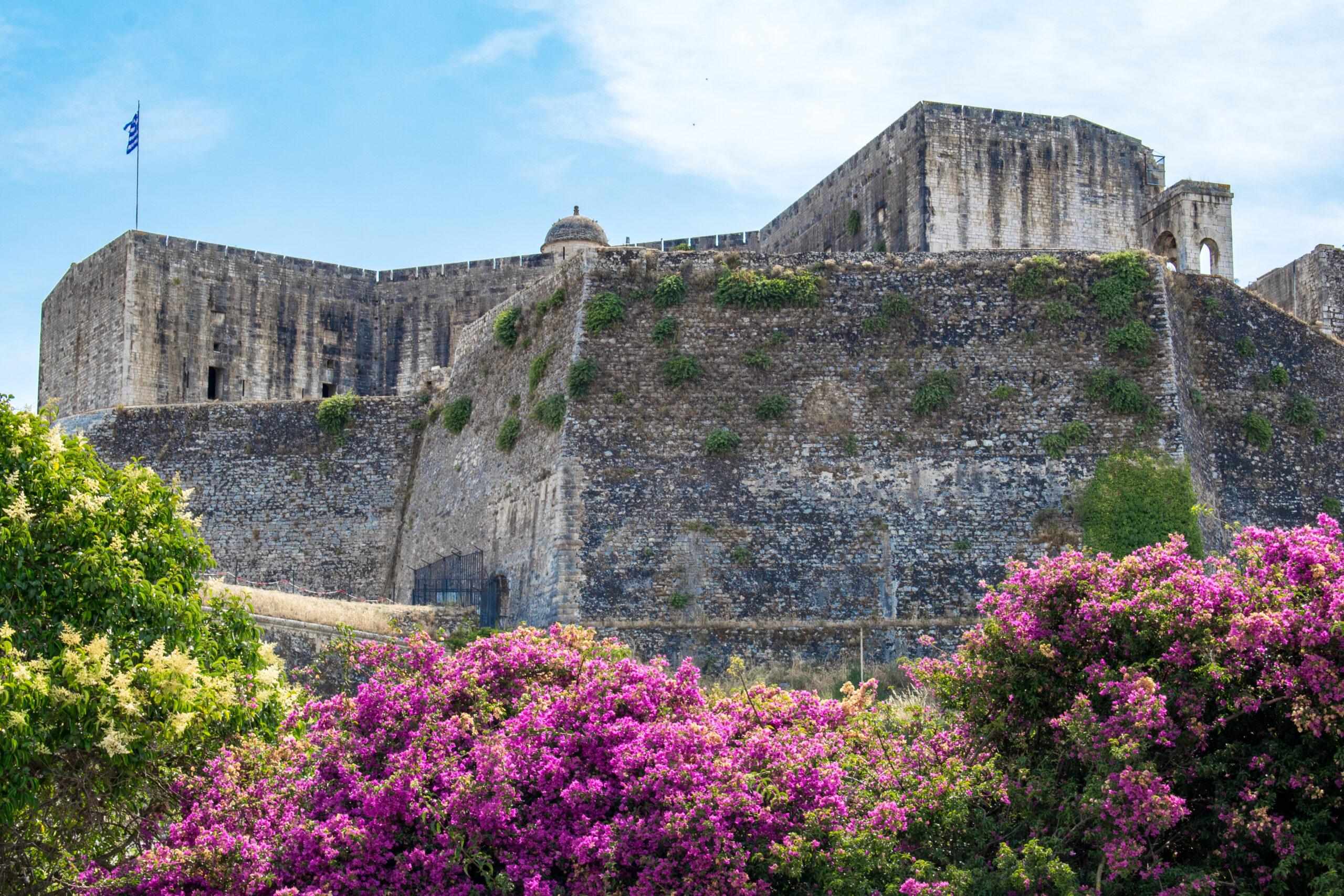 The New Venetian Fortress of Corfu./Shutterstock