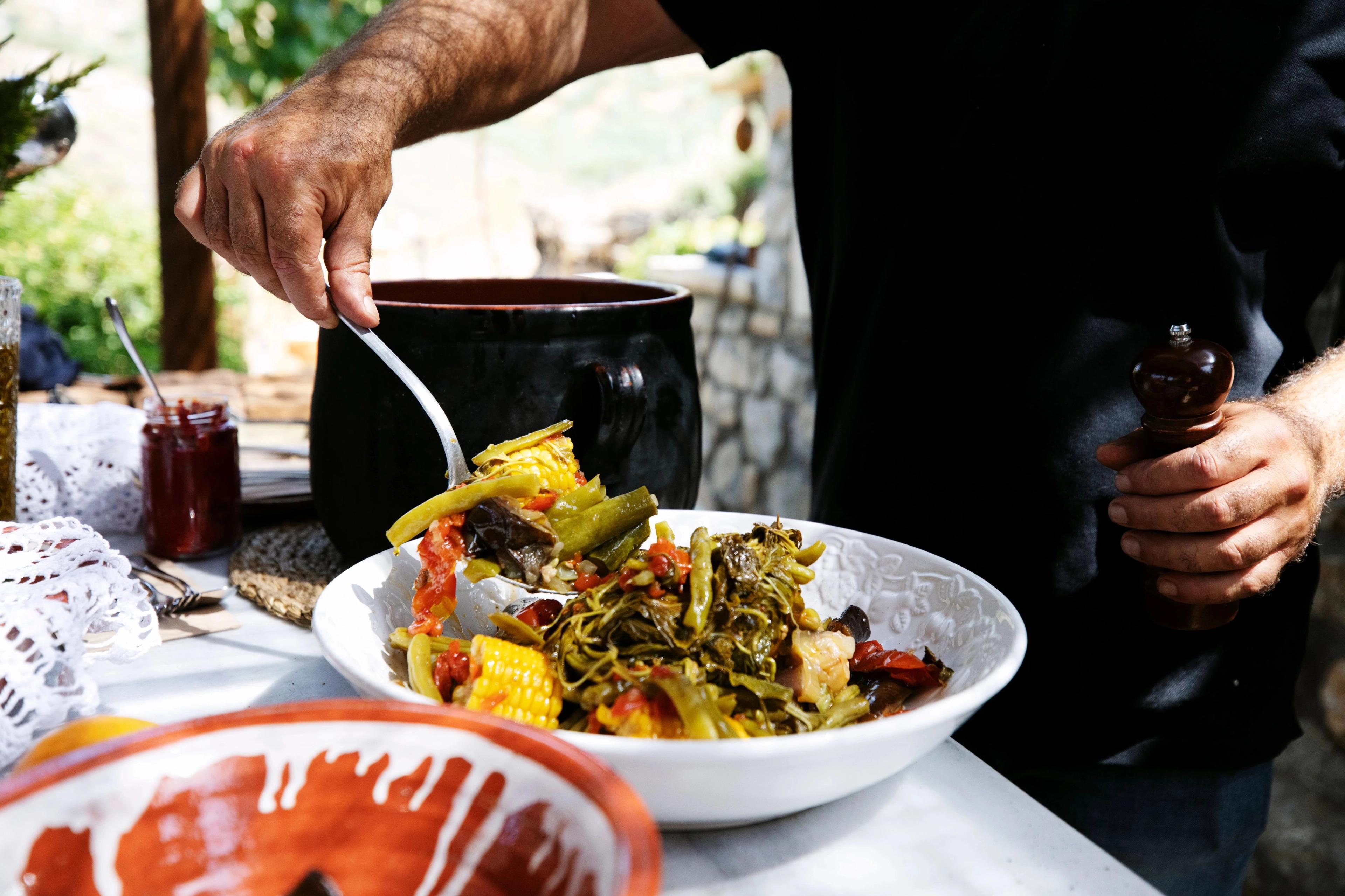 Traditional savory Cretan dish showcases authentic regional flavors