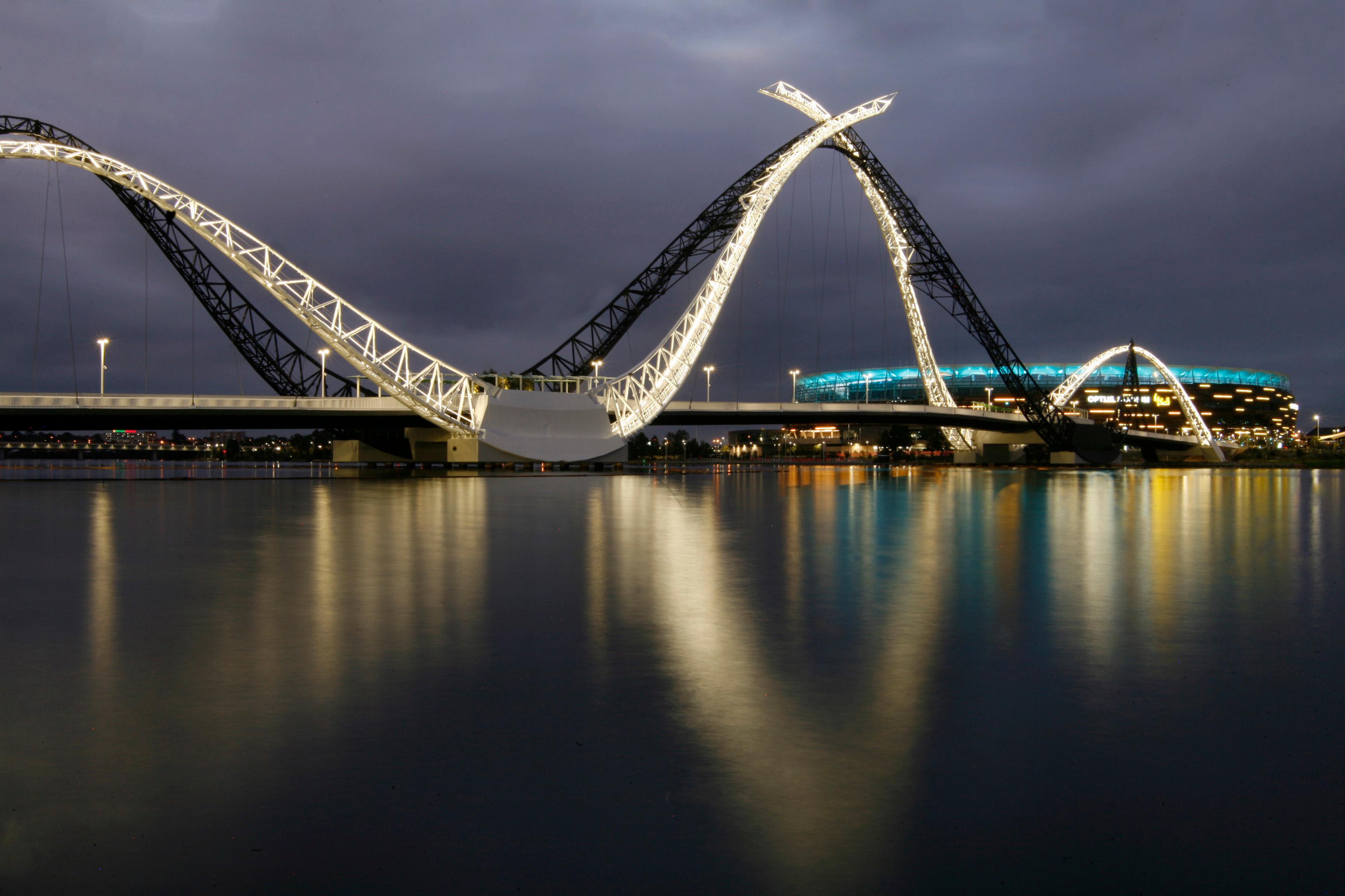 Perth's Matagarup Bridge/Tourism Australia