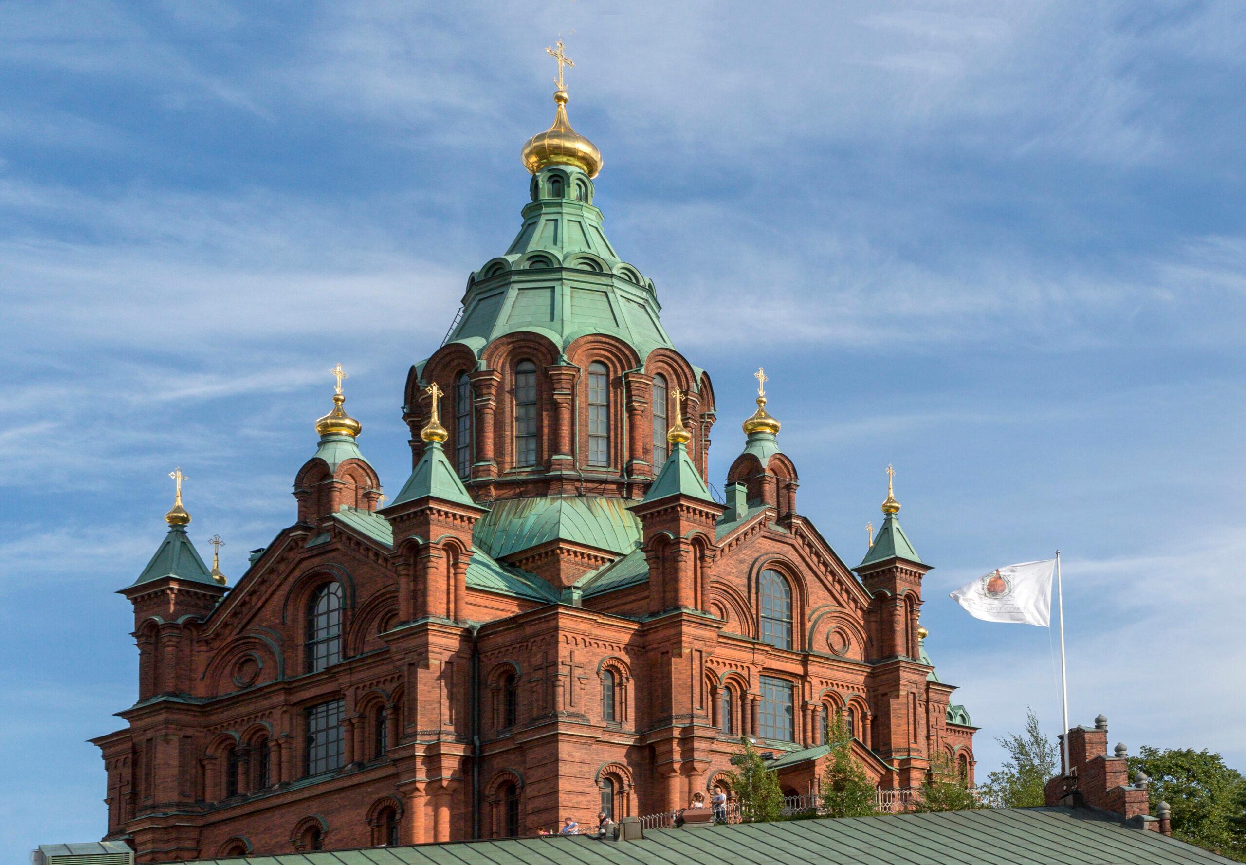 Uspenski Cathedral in Helsinki is said to be the largest Orthodox church in Western and Northern Europe./Getty Images