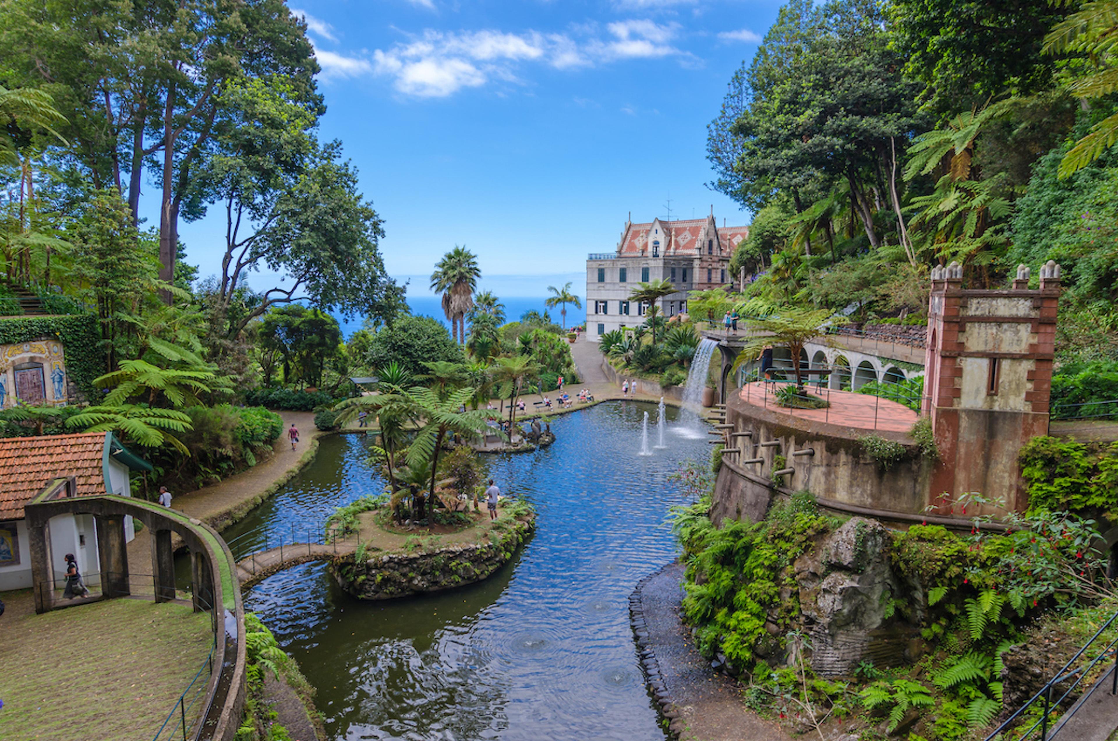 Madeira's Monte Palace Tropical Gardens is one of the world's best botanical gardens./Shutterstock