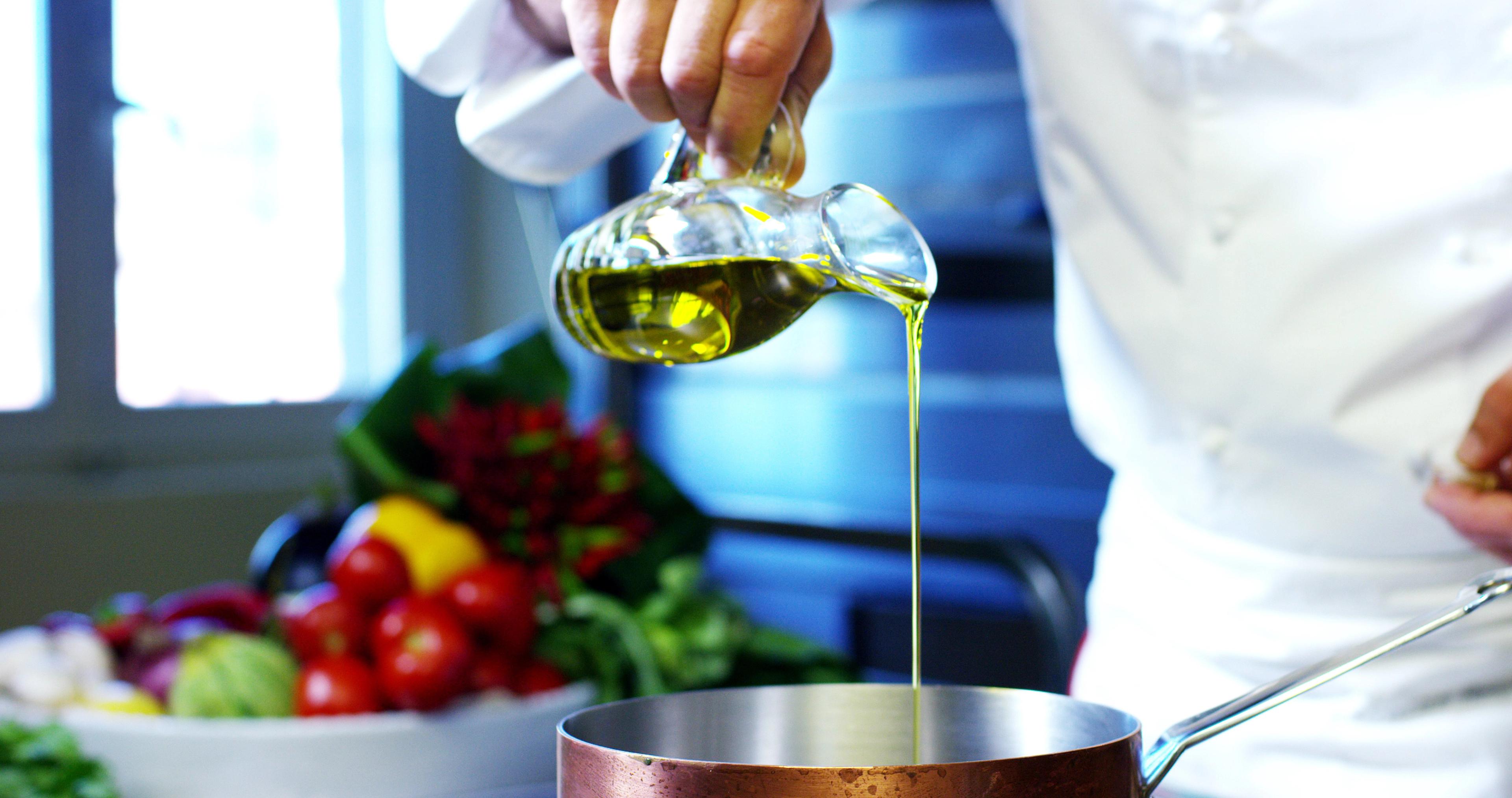 Olive oil is an essential ingredient in Greek cuisine, even finding its way into desserts./Shutterstock