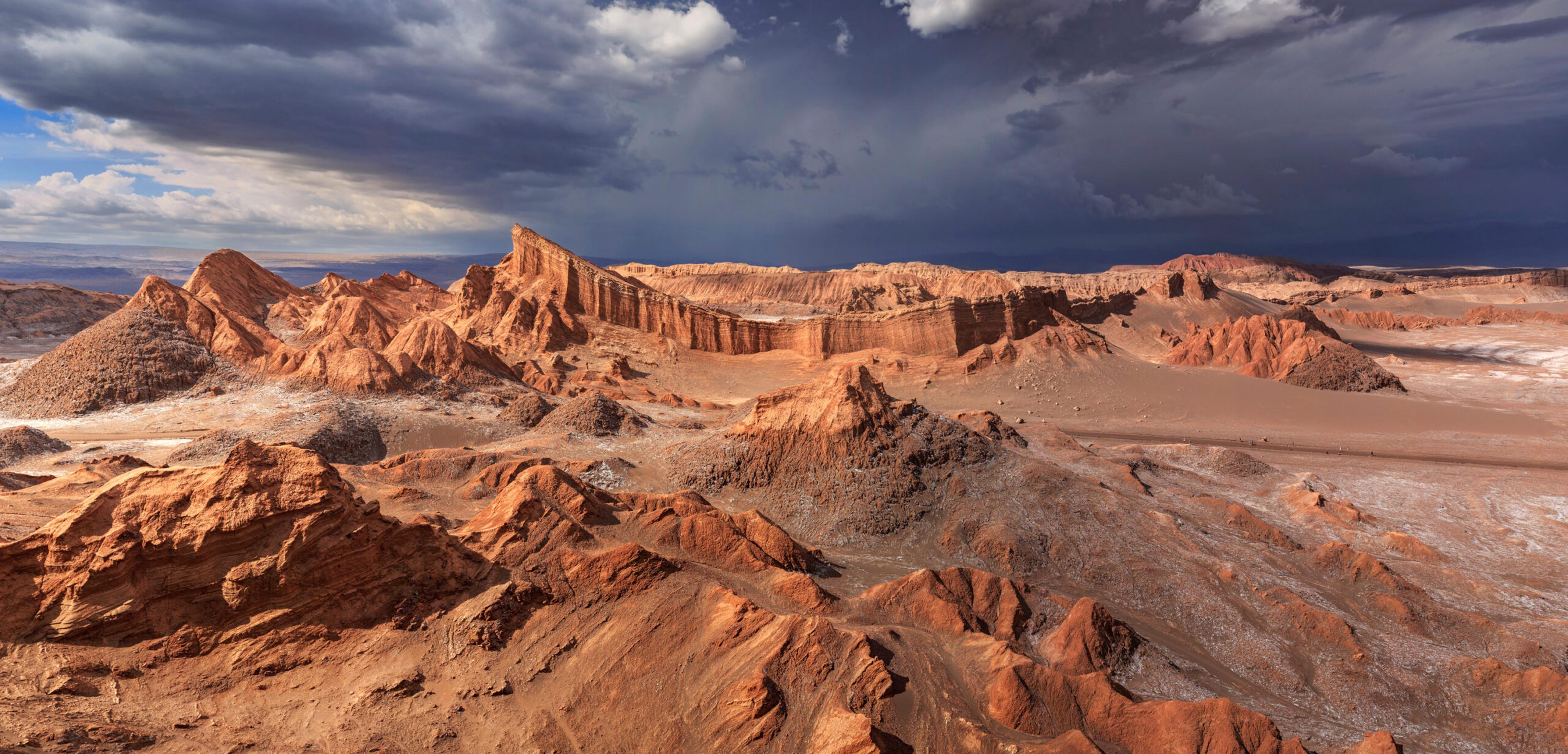 How dry it is: Chile's Atacama Desert sometimes goes as much as 500 years between rainfalls./Shutterstock