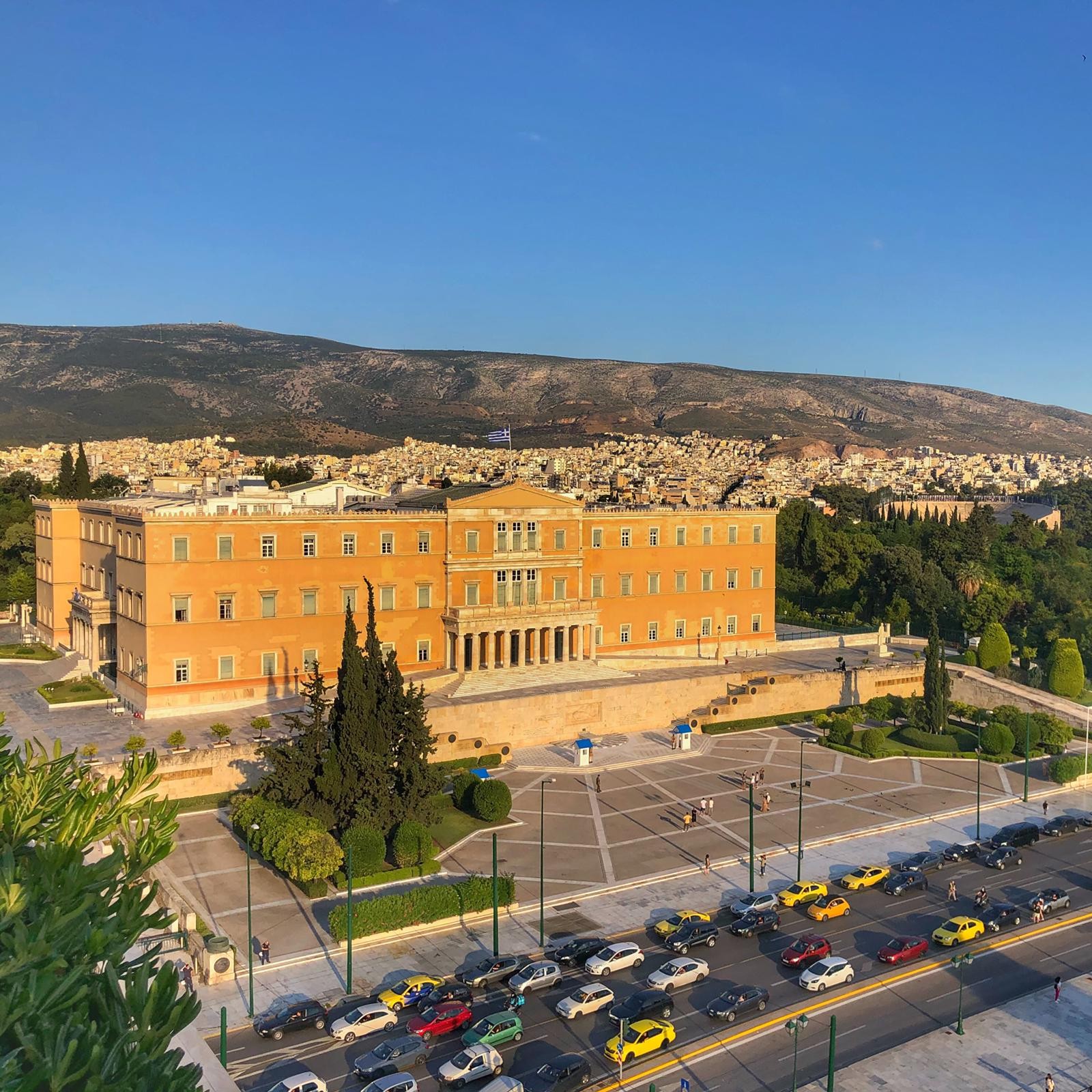 Greece's Hellenic Parliament at the Old Royal Palace of Athens/Carolyn Spencer Brown