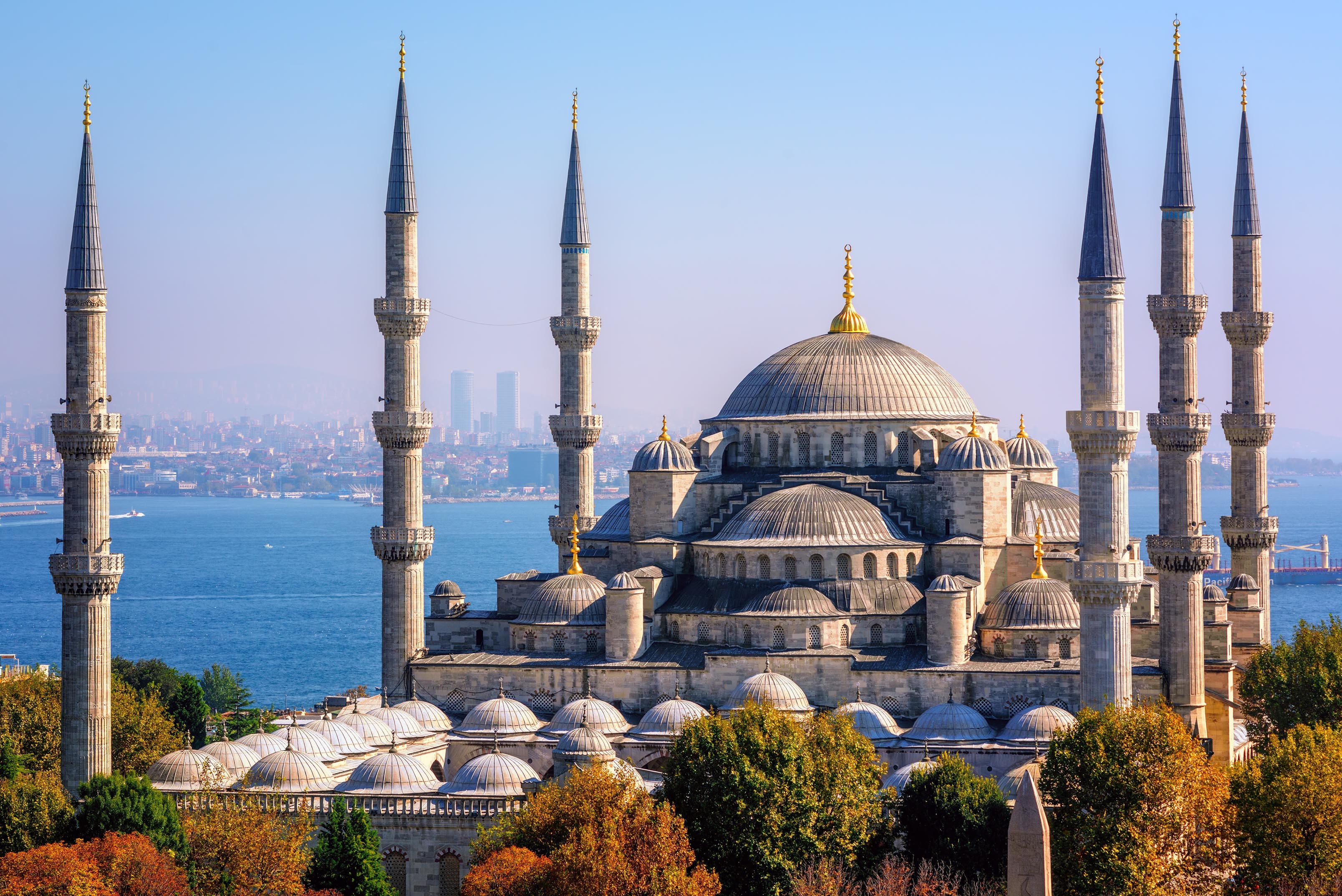 Sultan Ahmed Mosque, commonly known as The Blue Mosque.