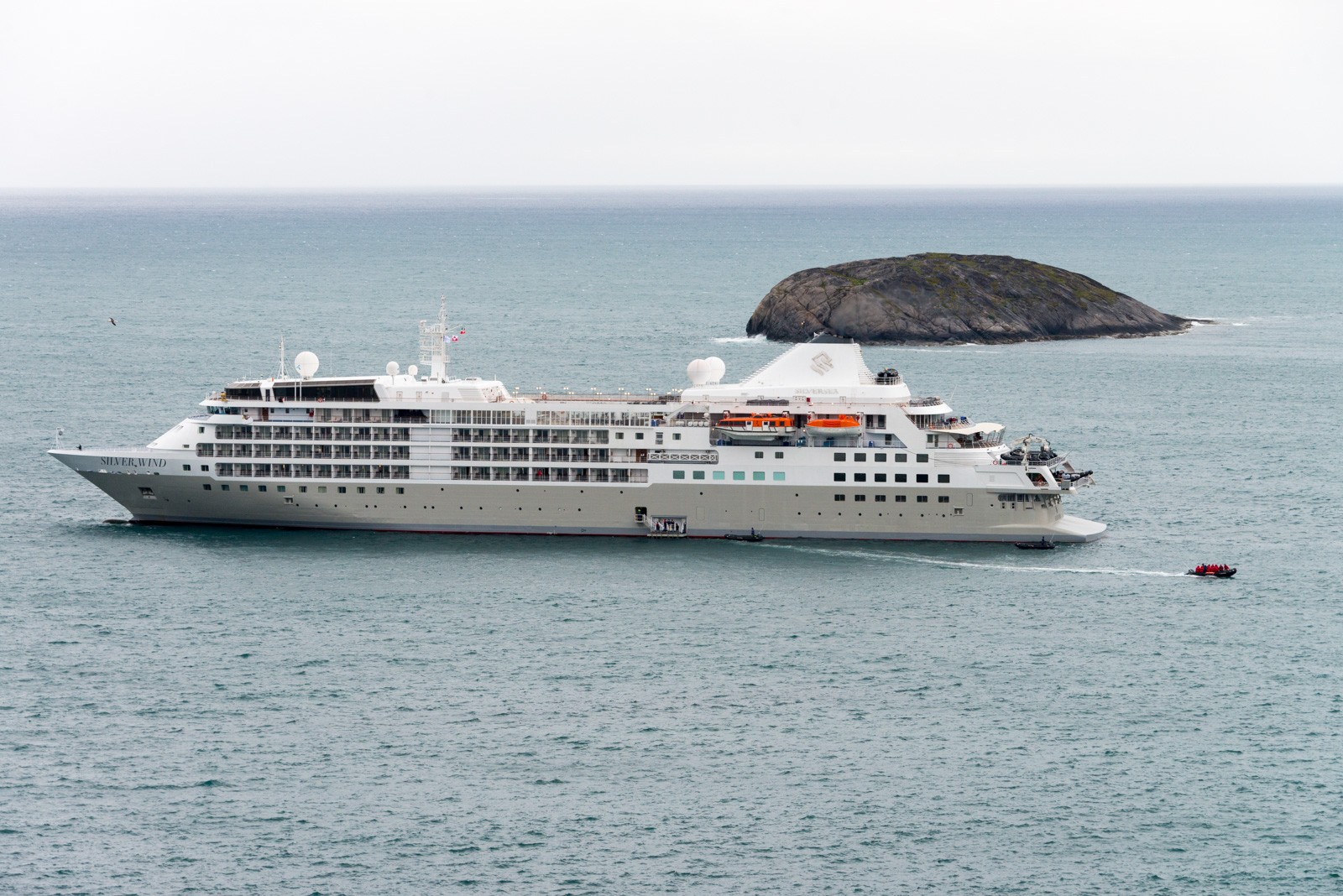 Silversea's Silver Wind in the Arctic/Photo by David Swanson for Silversea