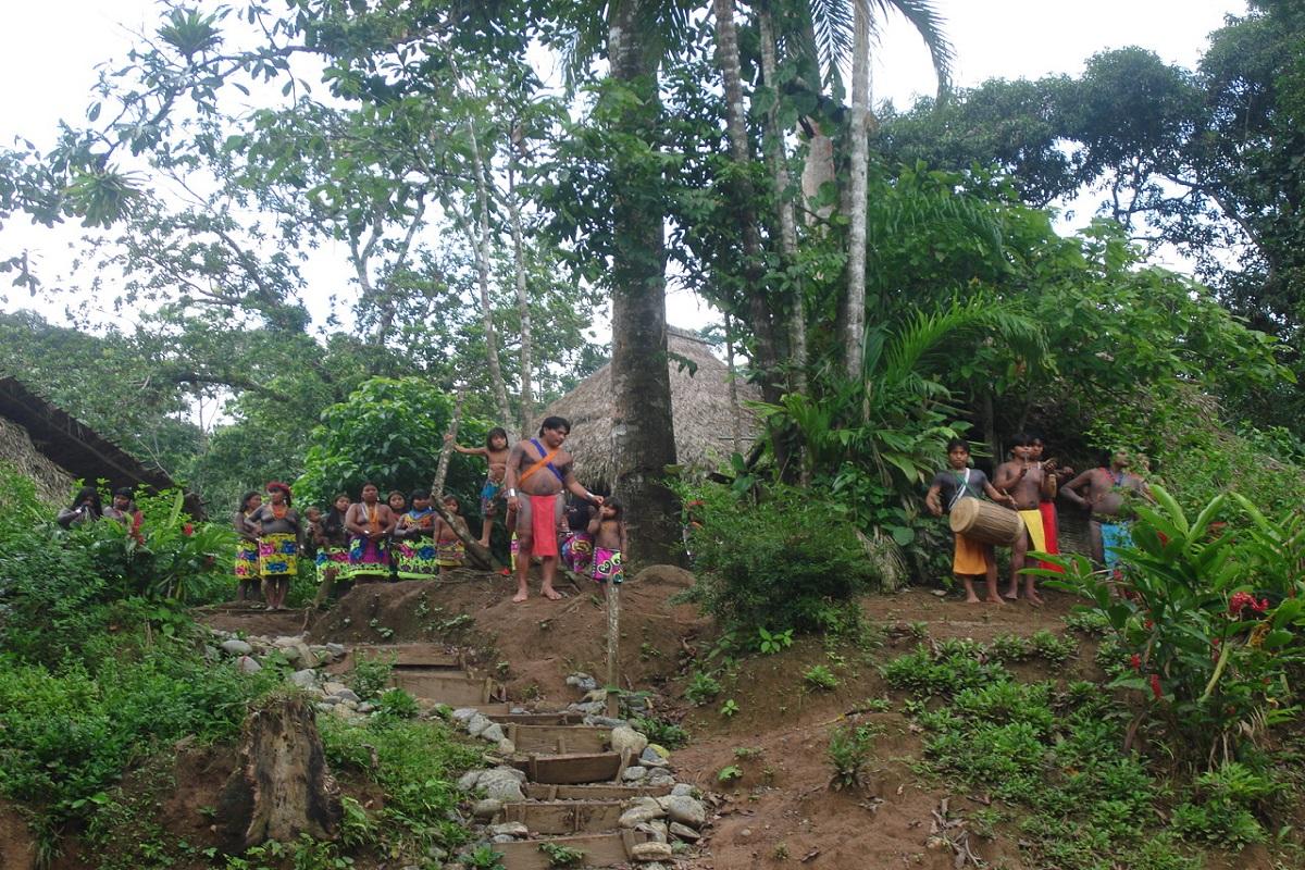 Authentic Embera Indian Village