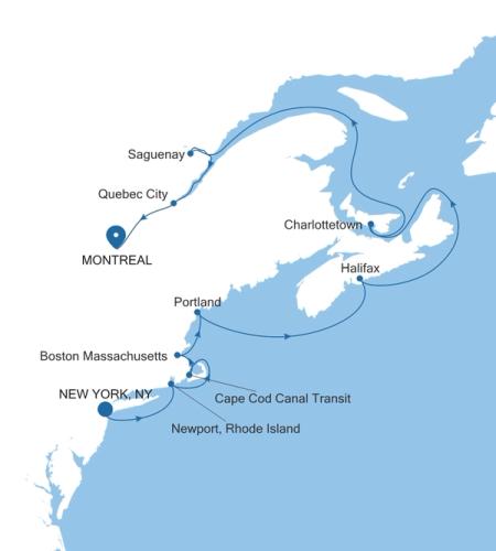 New York, NY to Montreal
