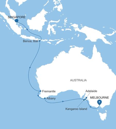 Singapore to Melbourne