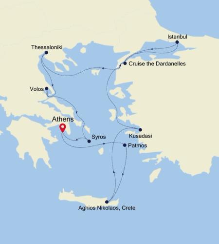 Athens (Piraeus) à Athens (Piraeus)