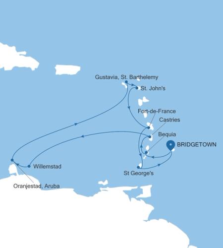 Bridgetown to Bridgetown