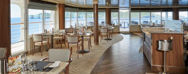 La Terrazza Restaurant an Bord der Silver Whisper