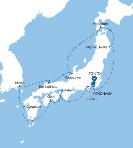 Yokohama (Tokyo) to Tokyo