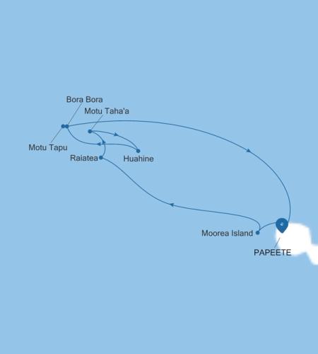 Papeete (Tahiti) a Papeete (Tahiti)