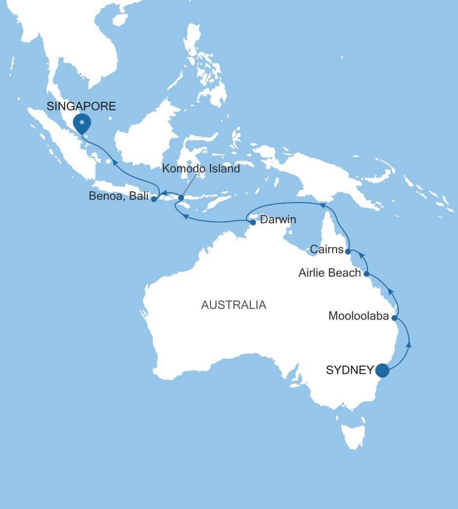 SYDNEY TO SINGAPORE