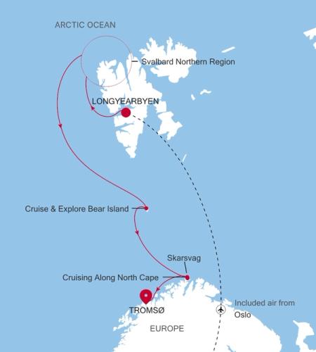 Longyearbyen à Tromsø
