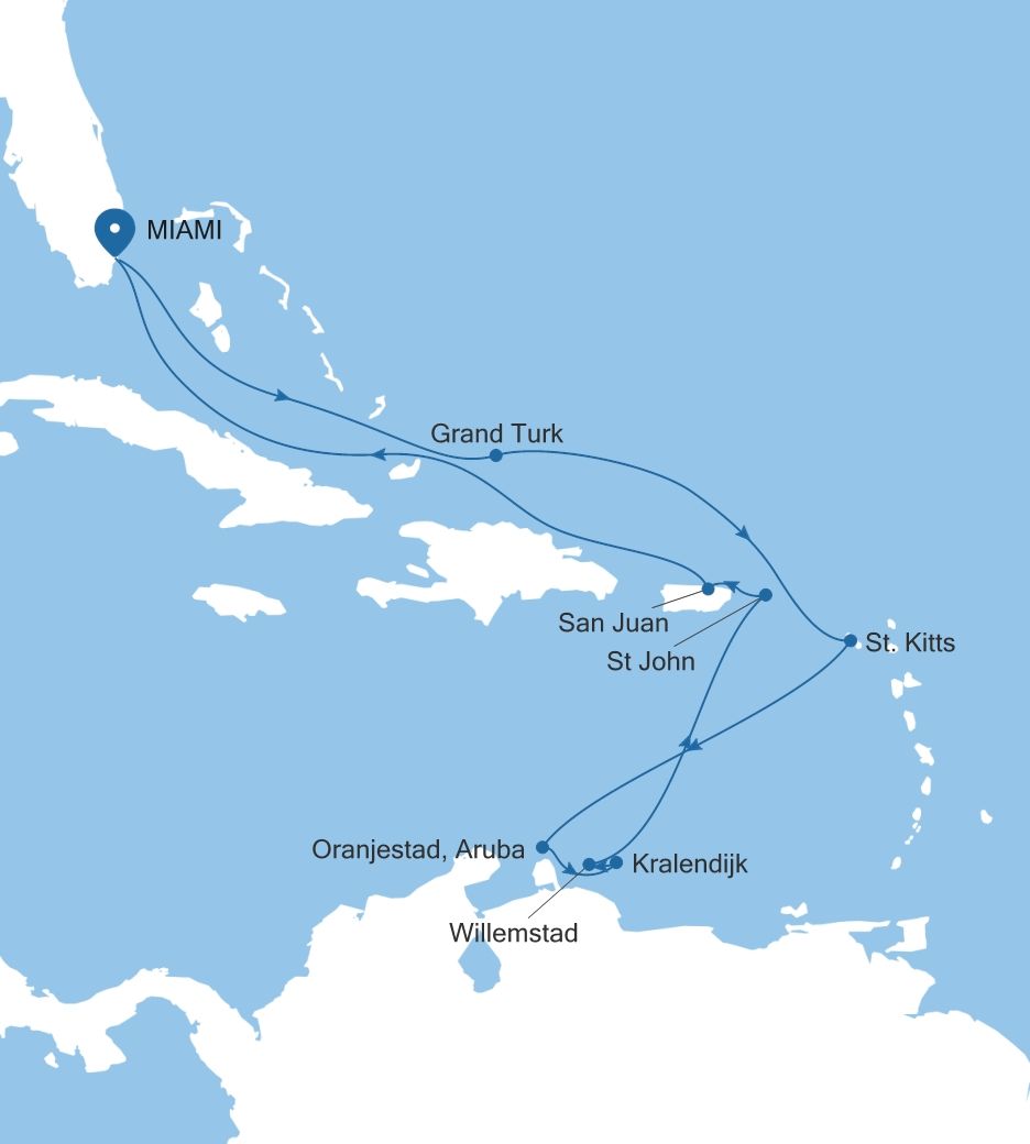 Southern Caribbean Featuring Aruba & Grand Turk — image 3